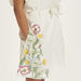 Eligo Floral Print Shorts with Belt Tie-Ups and Pockets-Shorts-thumbnail-2