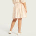 Eligo All-Over Schiffli Textured A-line Skirt with Tassel Detail-Skirts-thumbnail-3