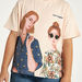 Lee Cooper Graphic Print T-shirt with Short Sleeves-T Shirts-thumbnailMobile-2