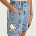 Sanrio Hello Kitty Print Shorts with Pockets-Shorts-thumbnail-2