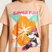 Disney Minnie Mouse Print Crew Neck T-shirt-T Shirts-thumbnail-2