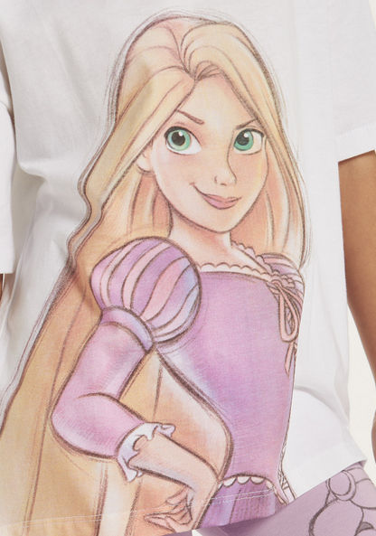 Disney Princess Graphic Print T-Shirt-T Shirts-image-2