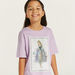 Disney Cinderella Print T-shirt with Crew Neck-T Shirts-thumbnailMobile-2