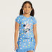 Disney Minnie Mouse Print Top and Skirt Set-Swimwear-thumbnail-1