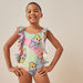 Disney All-Over Daisy Duck Print Swimsuit and Skirt Set-Swimwear-thumbnail-2