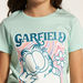 Garfield Print T-shirt with Round Neck and Short Sleeves-T Shirts-thumbnailMobile-2