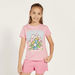 Smurfette Print T-shirt with Glitter Detail-T Shirts-thumbnailMobile-0