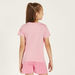 Smurfette Print T-shirt with Glitter Detail-T Shirts-thumbnail-3