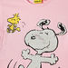 Peanuts Sequin Embellished T-shirt with Extended Sleeves-T Shirts-thumbnailMobile-1