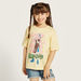 TV Tokyo Graphic Print T-shirt with Round Neck and Sequin Detail-T Shirts-thumbnailMobile-0