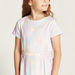 Kappa Ombre Logo Detail Dress with Round Neck and Short Sleeves-Dresses-thumbnailMobile-2