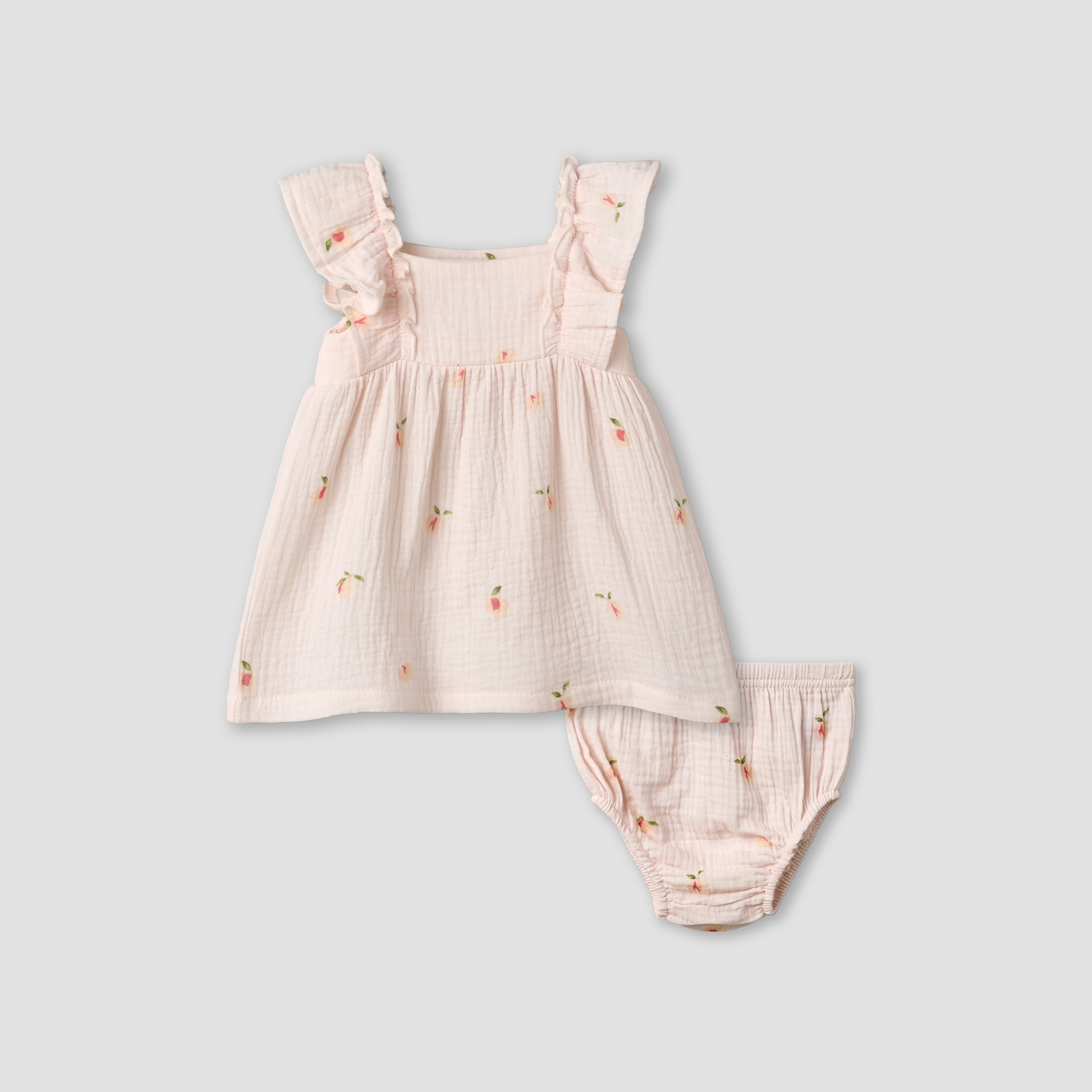 Juniors Square Neck Sleeveless Dress with Bloomers-baby-girls-clothing-dressesandjumpsuits-image-2