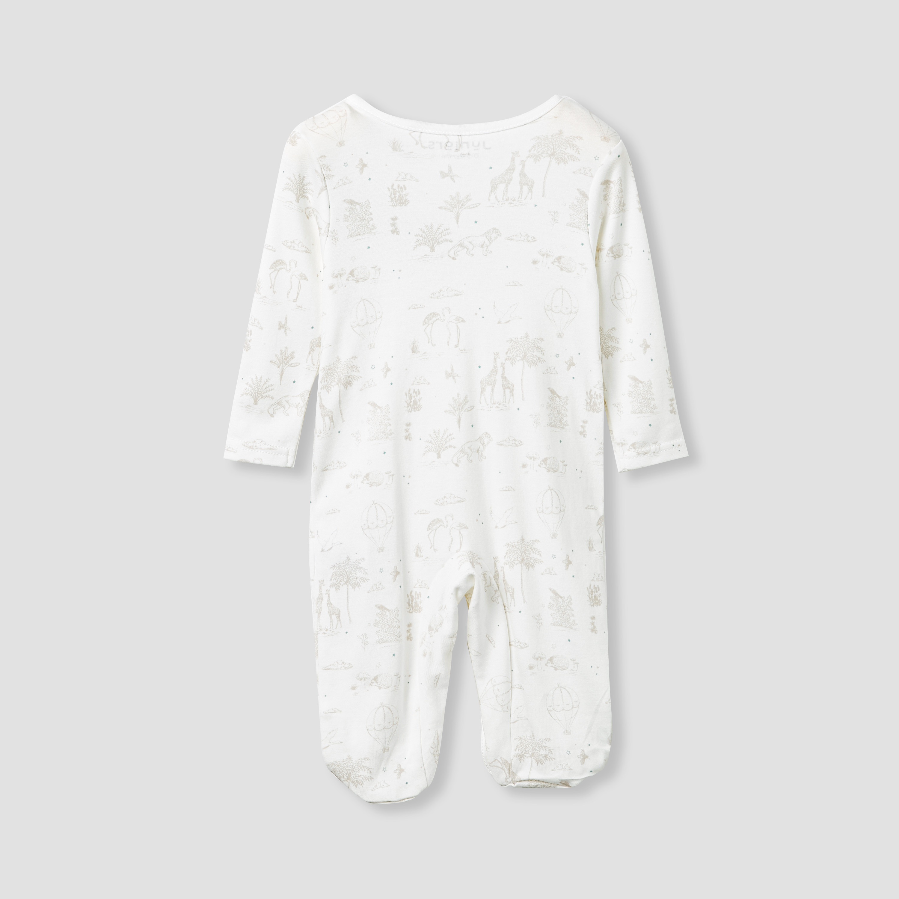 Juniors Printed Sleepsuit with Long Sleeves-baby-boys-clothing-nightwear-sleepsuits-image-4