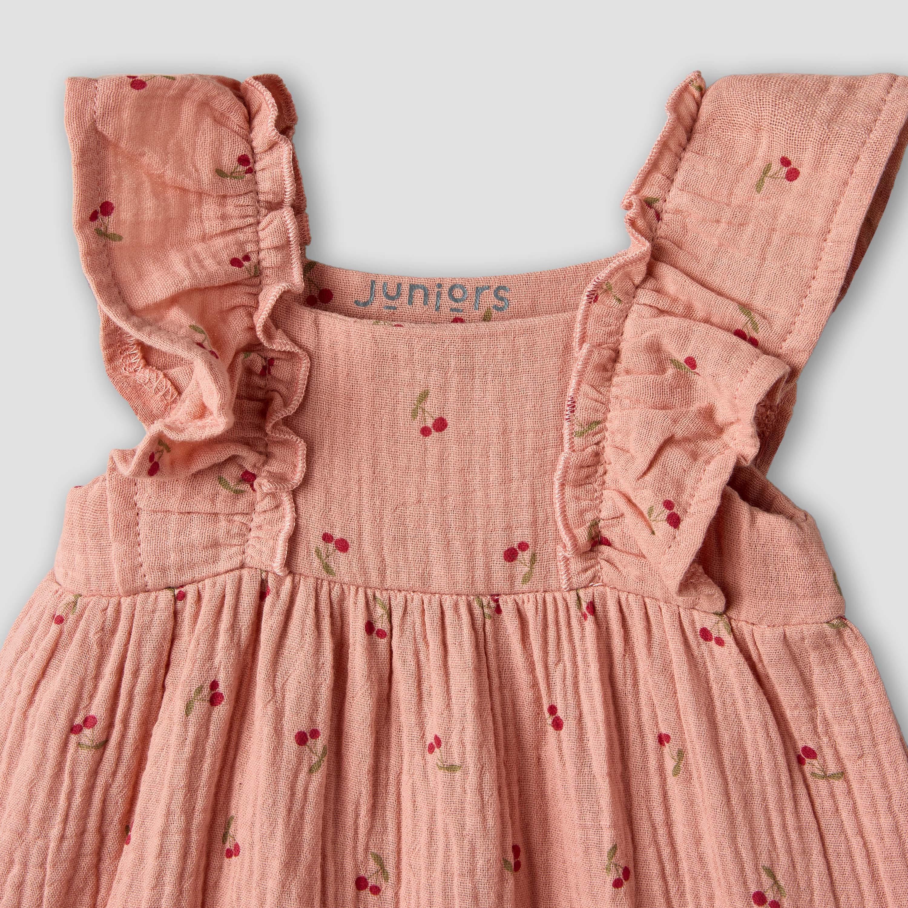 فستان دون أكمام بياقة مربعة وسروال داخلي من جونيورز-baby-girls-clothing-dressesandjumpsuits-image-7