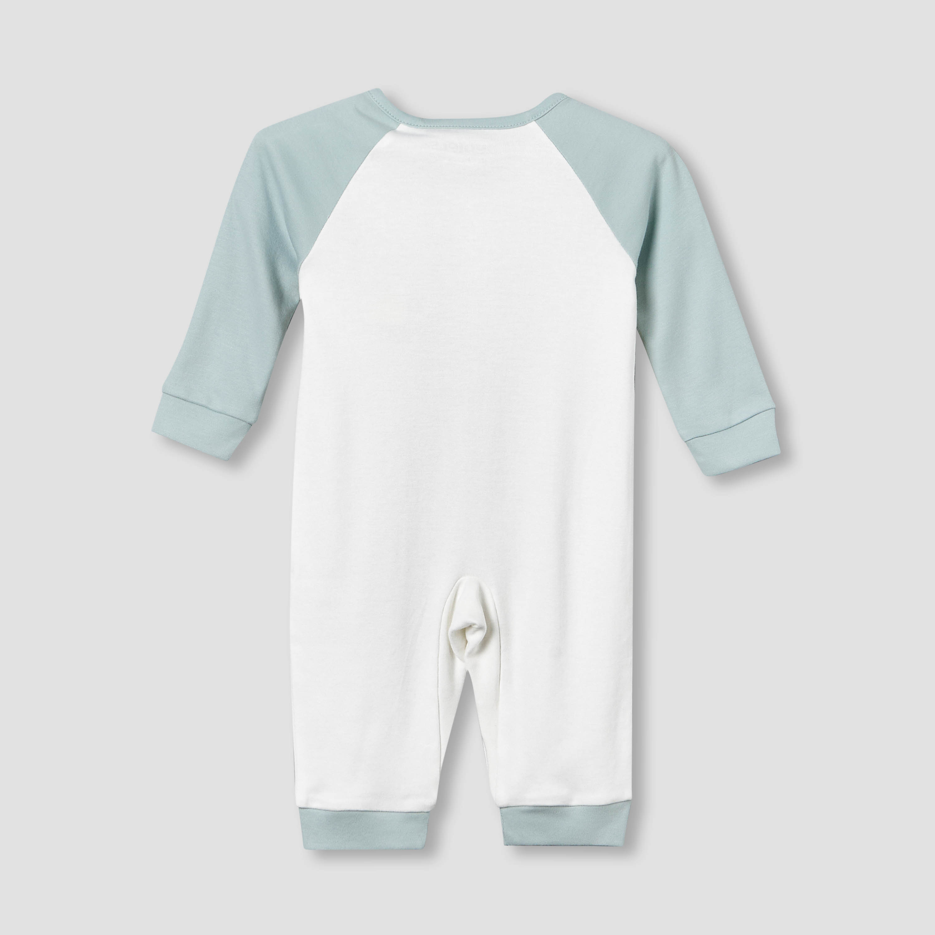 بدلة أطفال قطن بطبعات زرافة وياقة مستديرة وأكمام طويلة من جونيورز-baby-boys-clothing-nightwear-sleepsuits-image-3