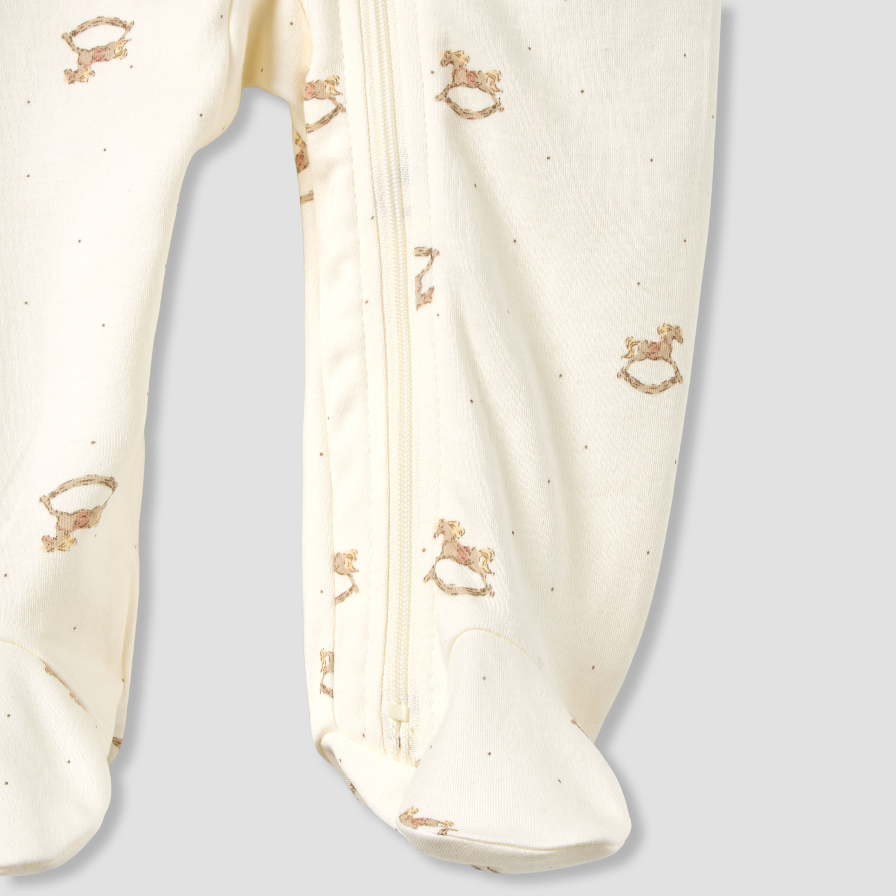 Giggles Cotton Round Neck Long Sleeves Sleepsuit with Rocking Horse Print-baby-boys-clothing-nightwear-sleepsuits-image-3