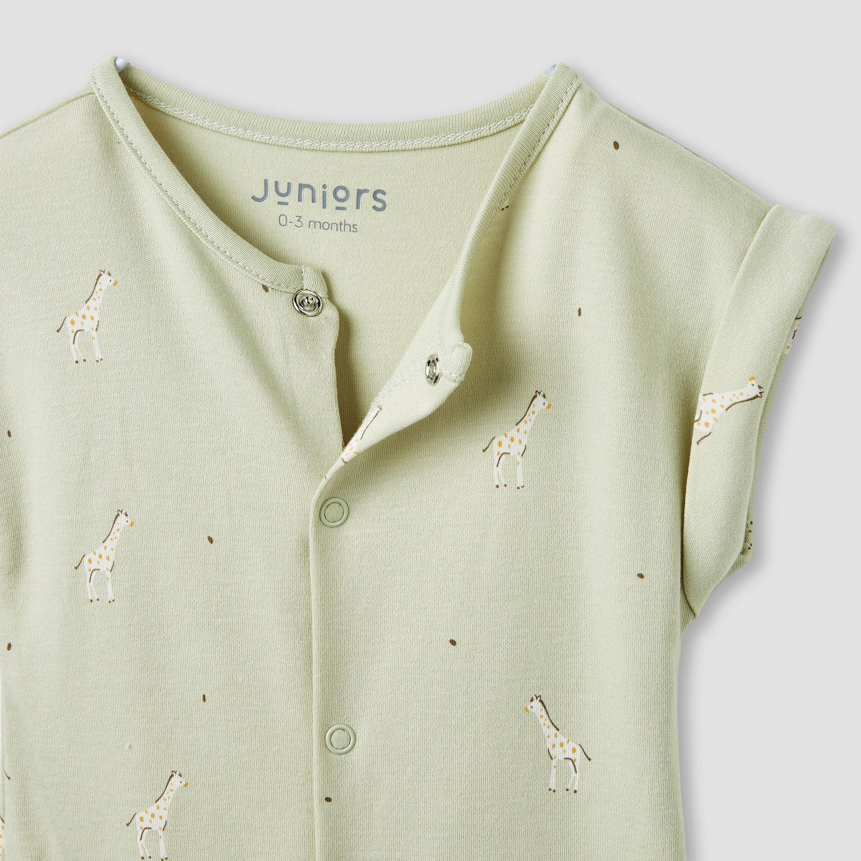 أفرول بطبعات زرافة وأكمام ممتدة من جونيورز-baby-boys-clothing-rompers-image-5