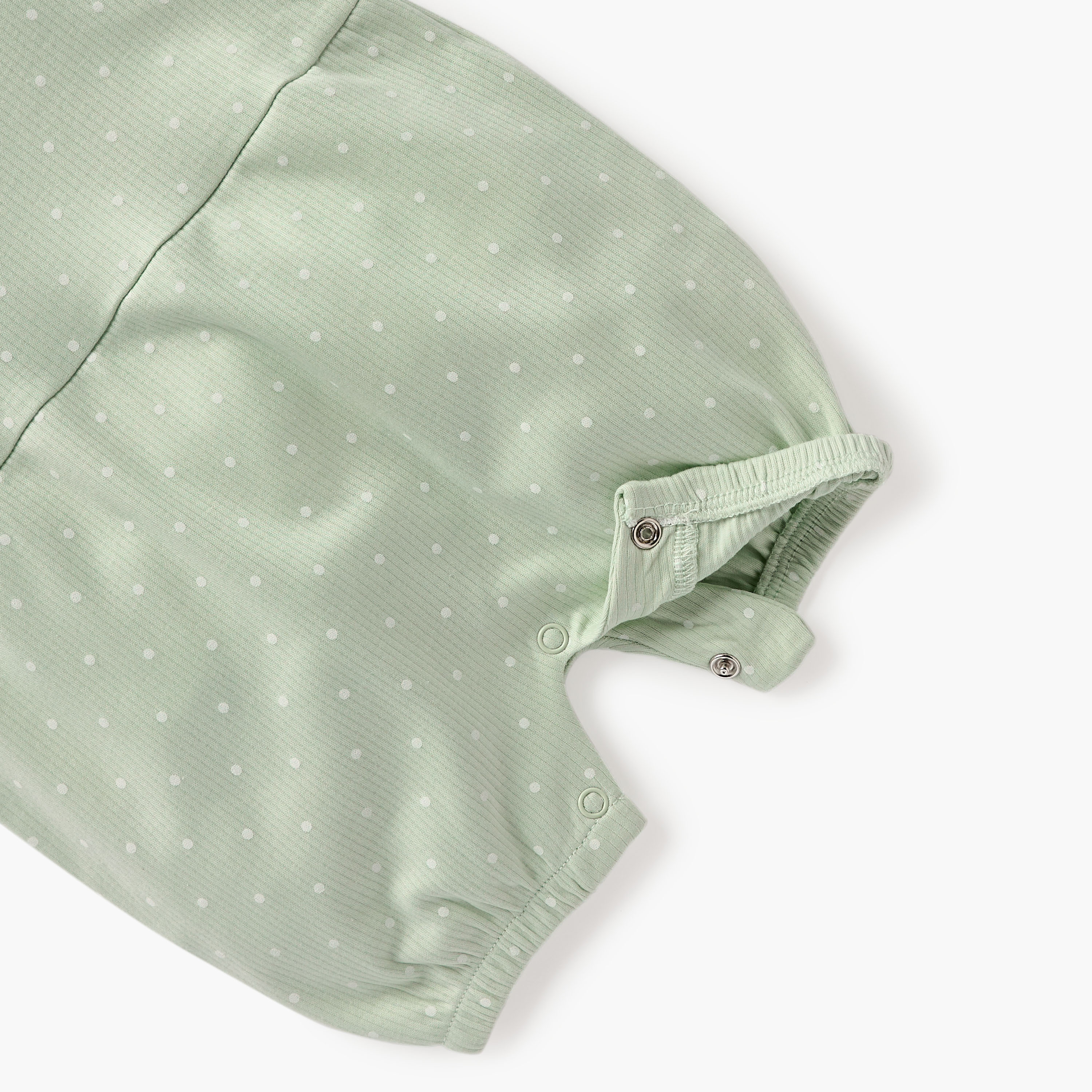 Juniors All-Over Polka Dot Print Dungaree and T-shirt Set-baby-girls-clothing-setsandcoords-image-5