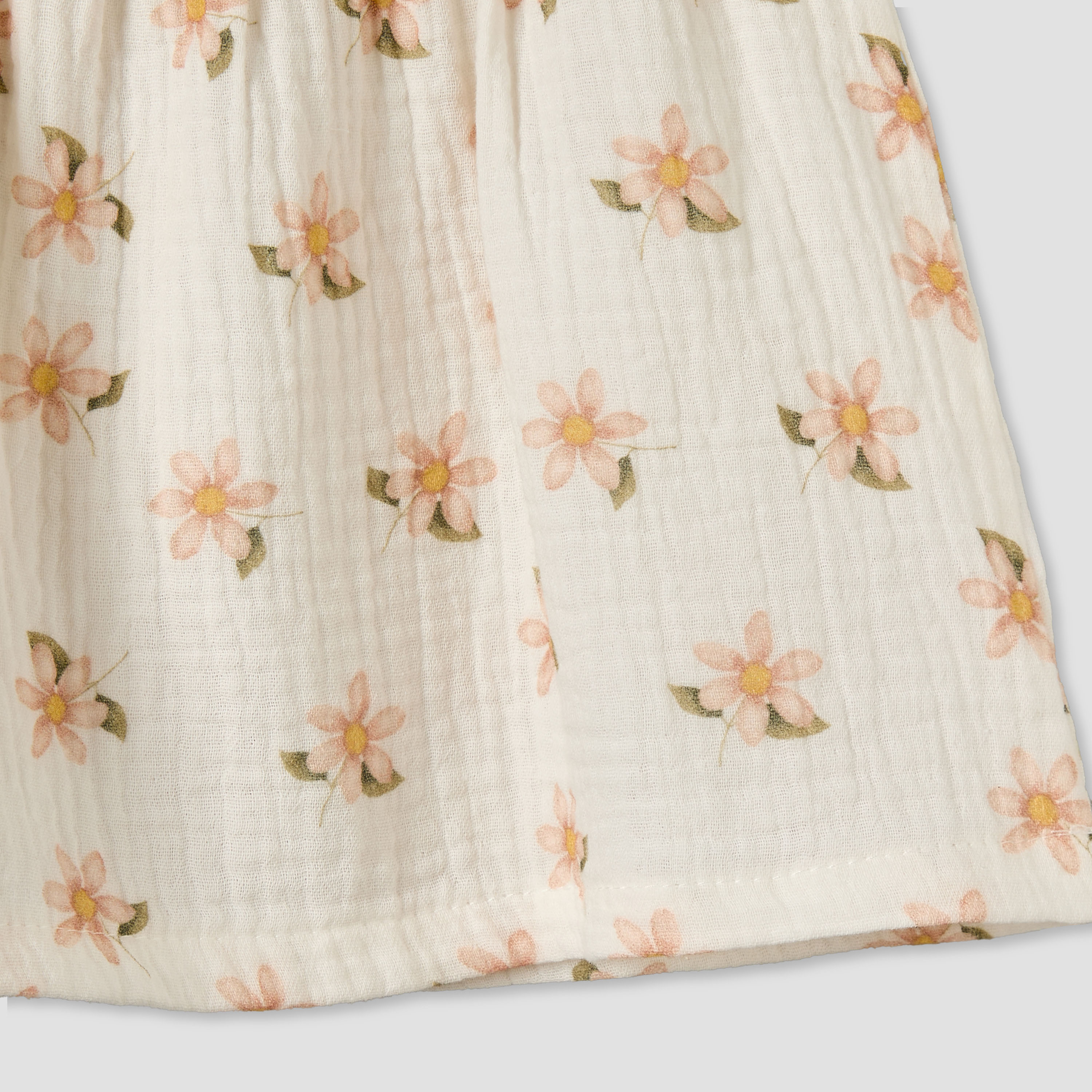 فستان إيه لاين بياقة حرف V وأكمام قصيرة مع سروال داخلي من جونيورز-baby-girls-clothing-dressesandjumpsuits-image-7