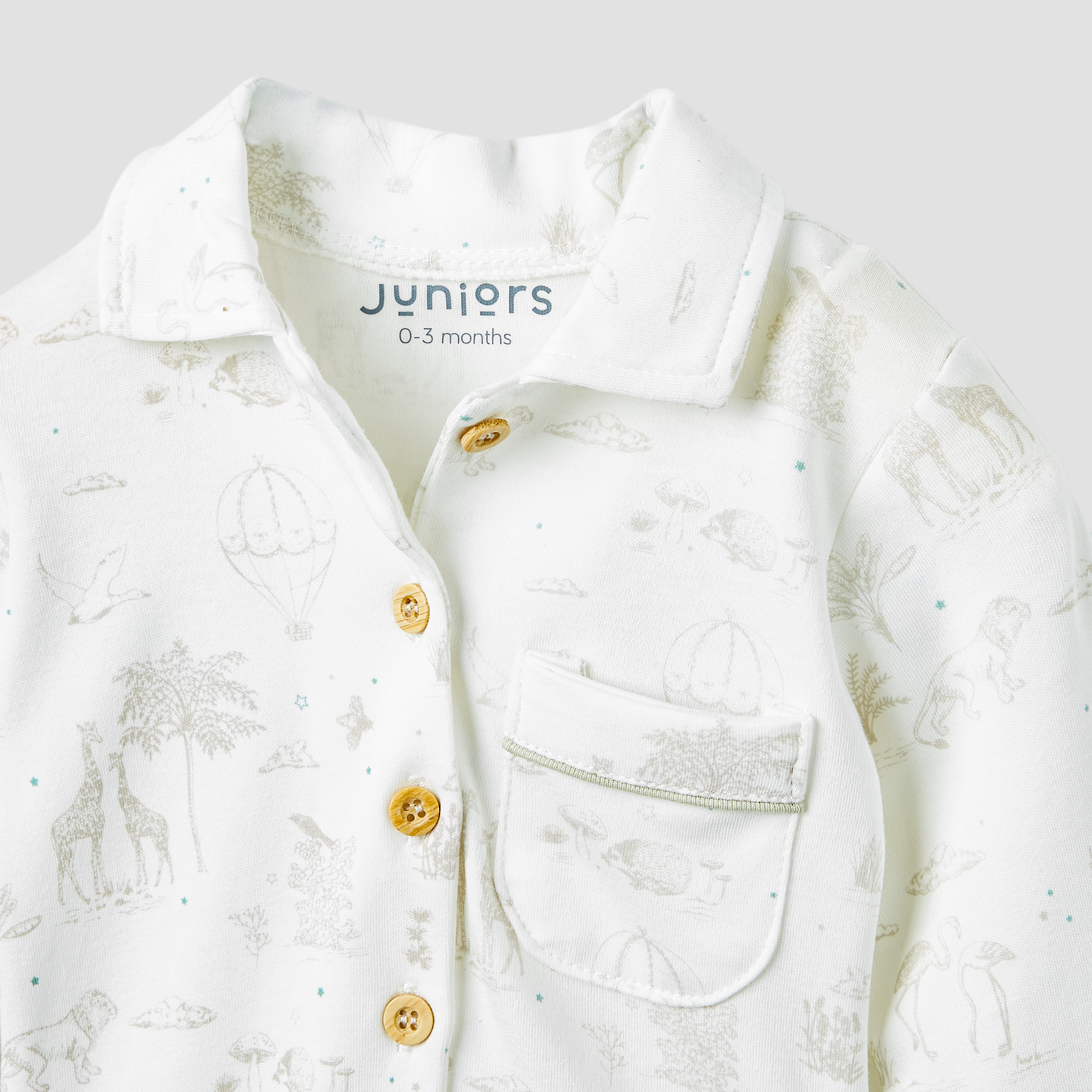 Juniors Printed Shirt and Pyjama Set-baby-boys-clothing-nightwear-pyjamasets-image-6