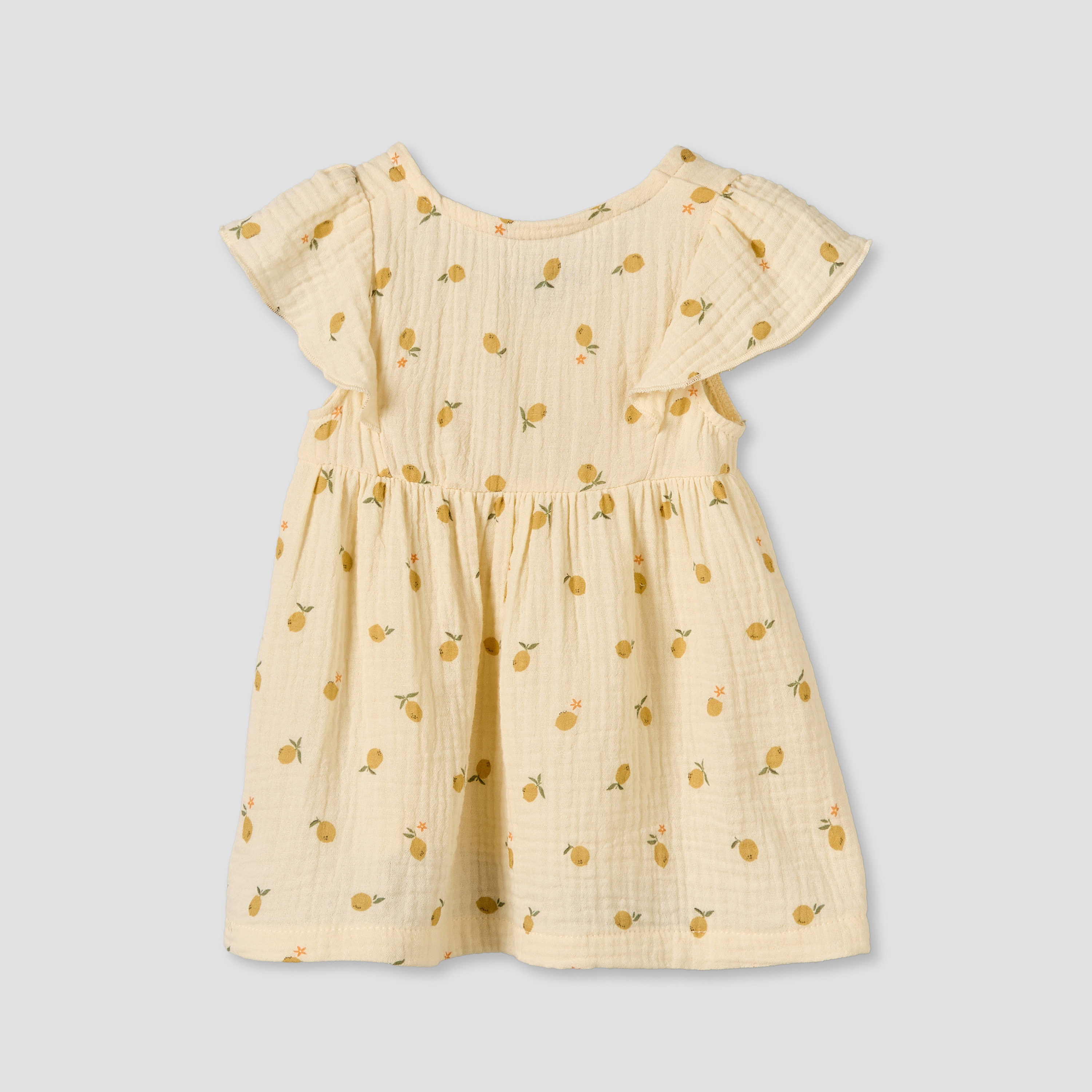 فستان إيه لاين بياقة حرف V وأكمام قصيرة مع سروال داخلي من جونيورز-baby-girls-clothing-dressesandjumpsuits-image-3
