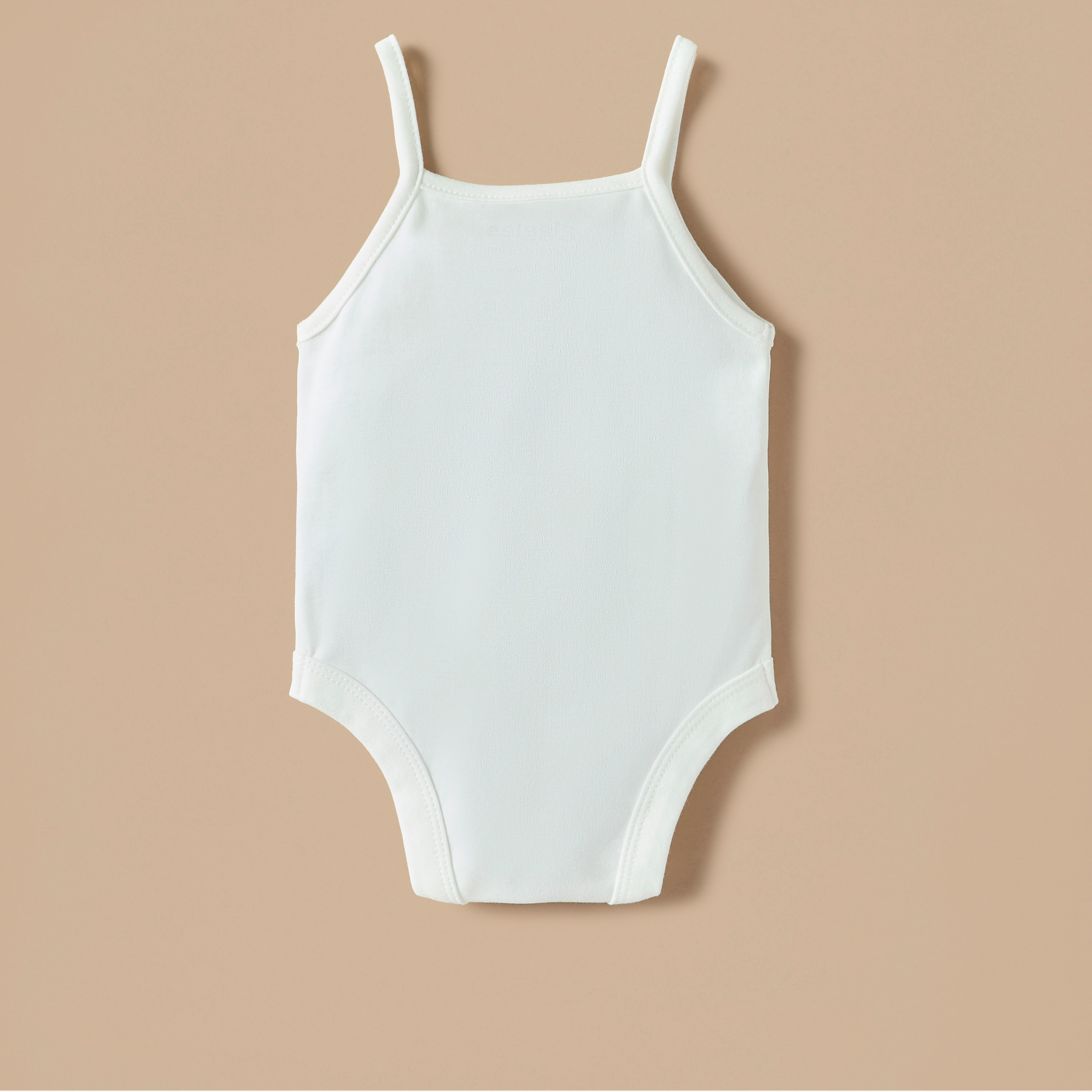 Giggles Bow Detail Sleeveless Bodysuit with Button Closure-baby-girls-clothing-bodysuits-image-4