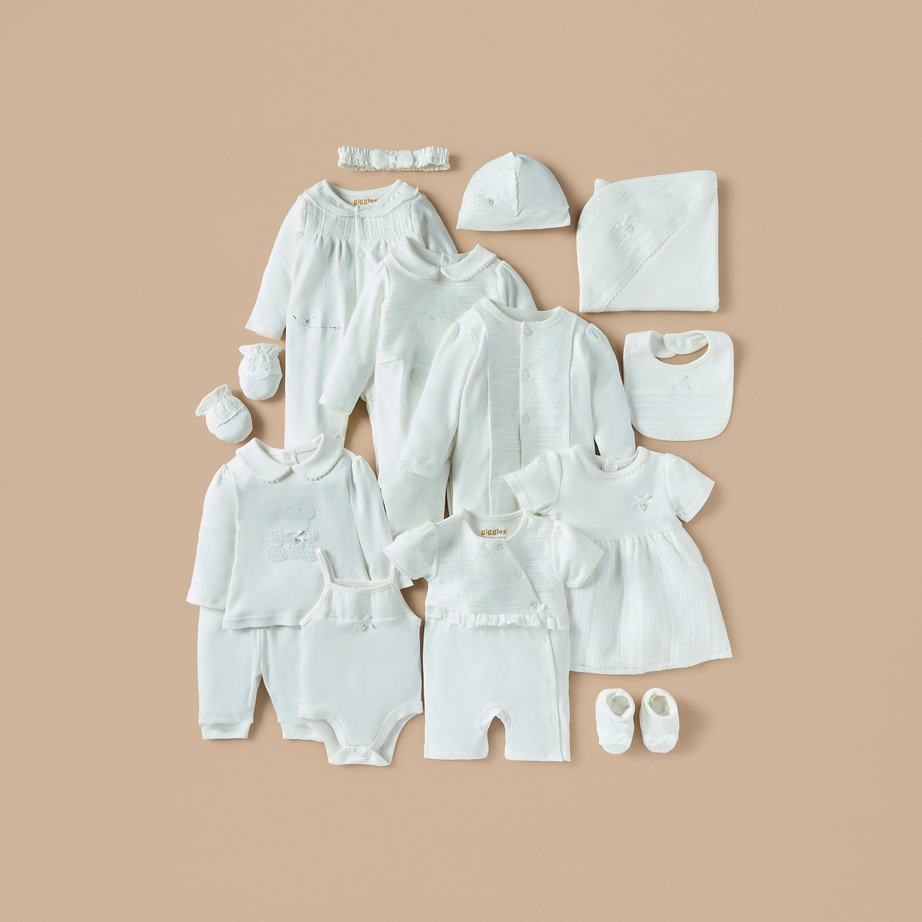 Giggles Bow Detail Sleeveless Bodysuit with Button Closure-baby-girls-clothing-bodysuits-image-5