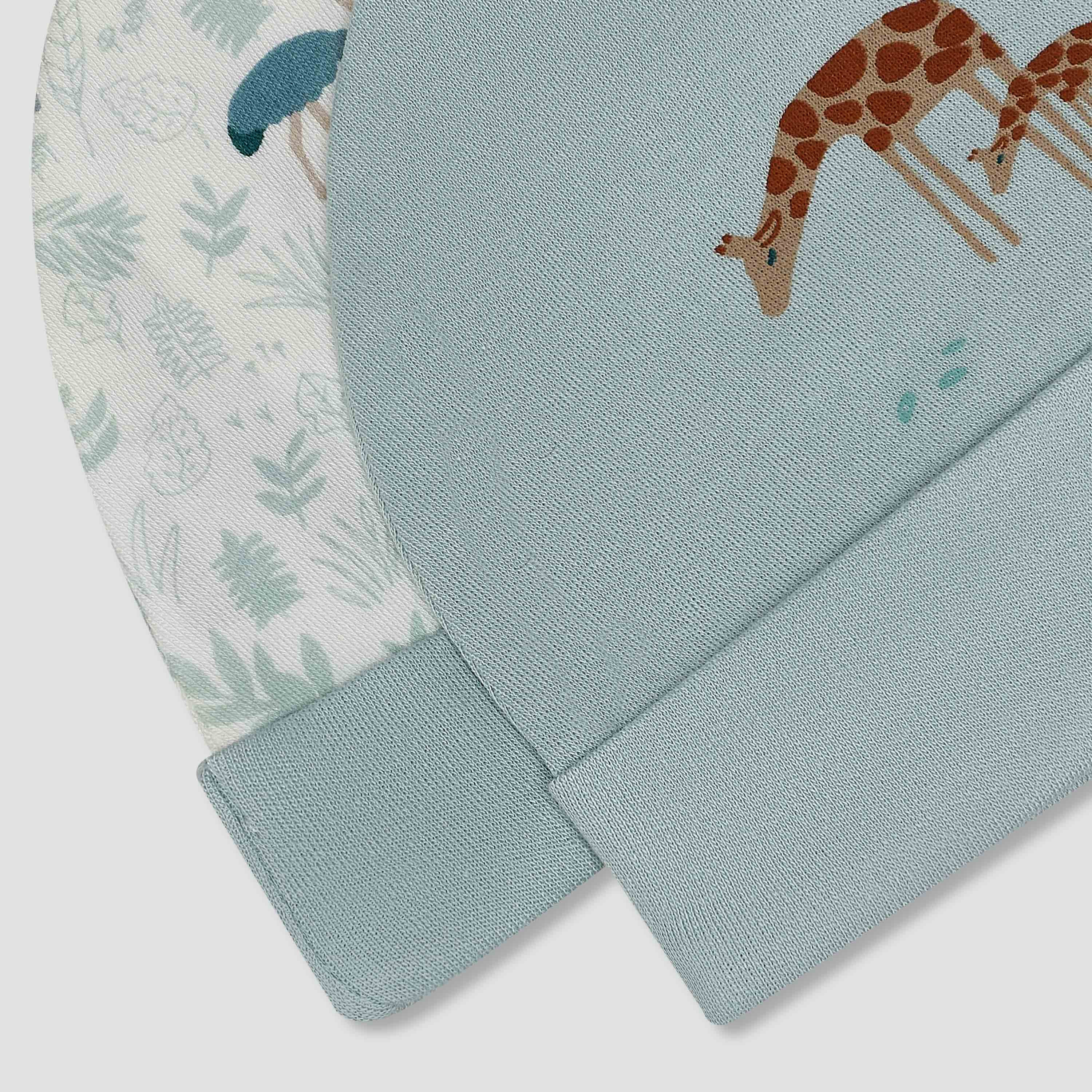 Pack of 2 Juniors Cap with Safari Print-baby-boys-accessories-caps-image-6