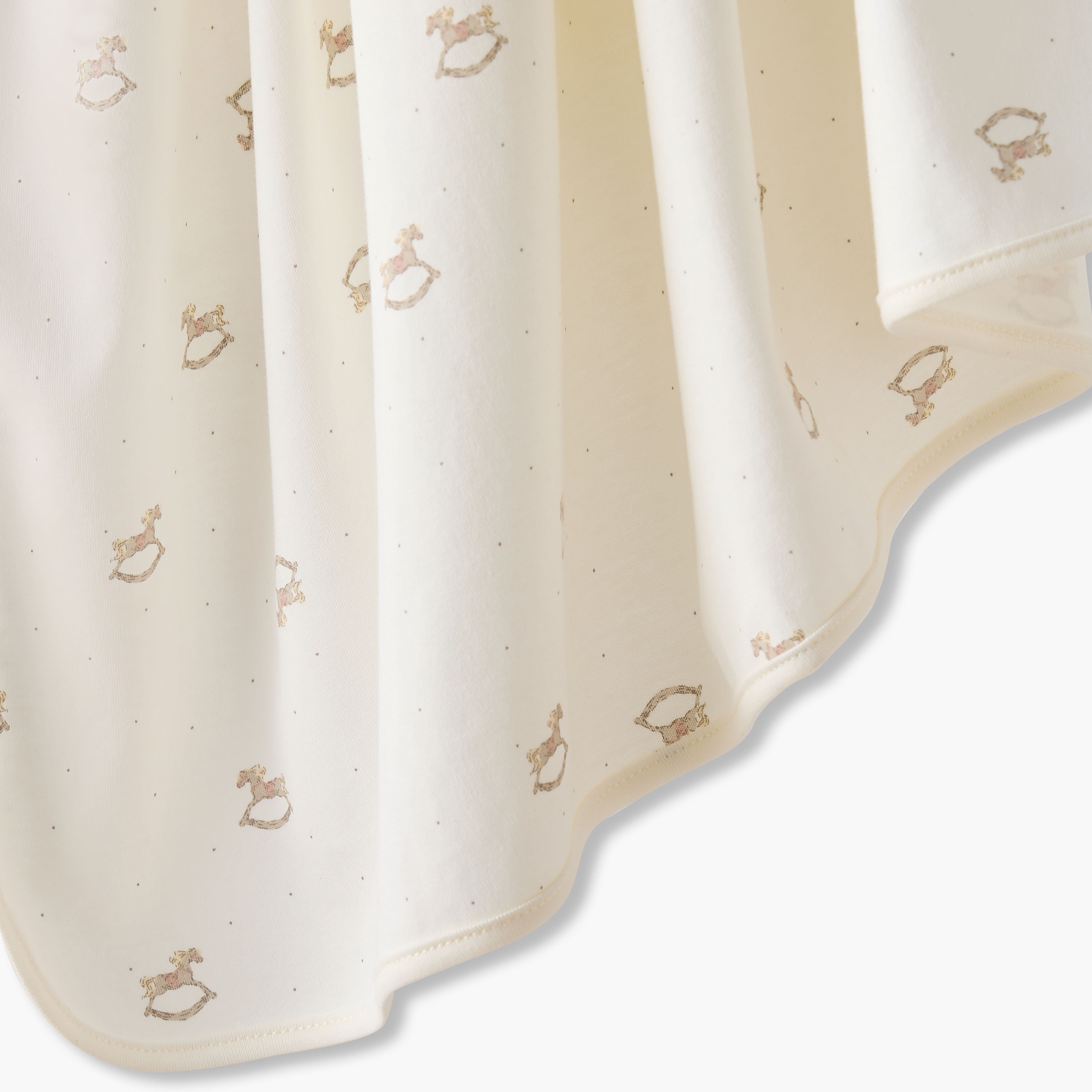 Giggles Receiving Blanket with Rocking Horse Print-baby-nursery-blanketsandswaddles-receivingblankets-image-4