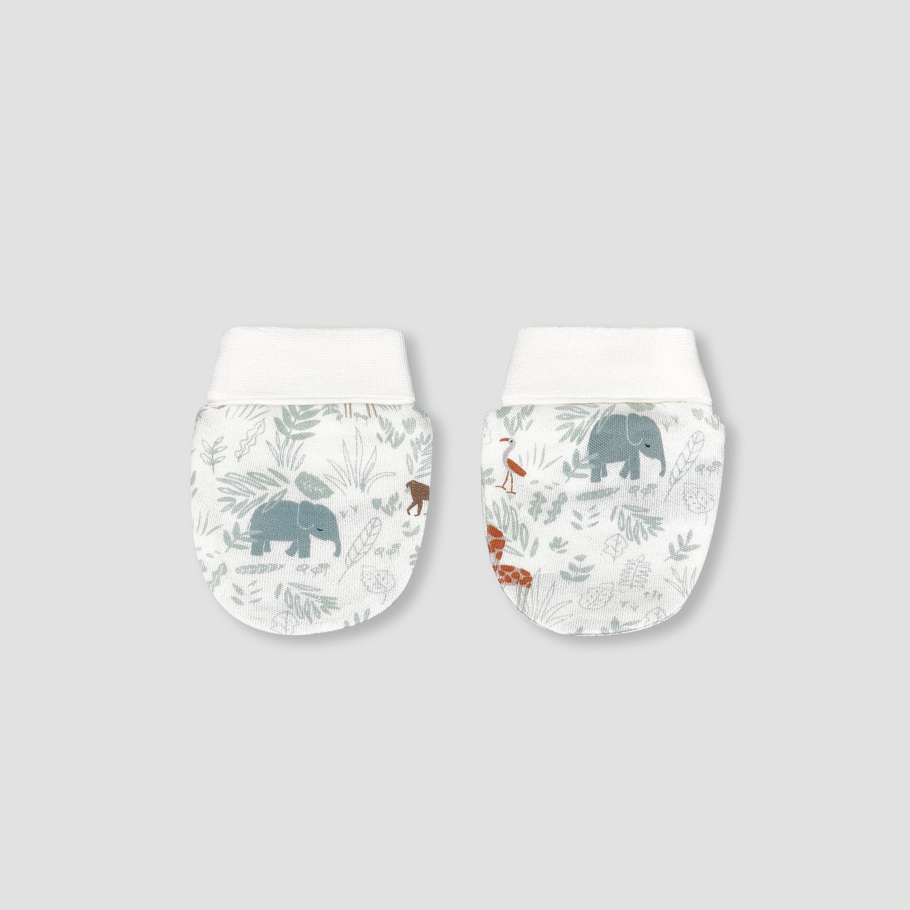 Pack of 2 Juniors Mittens with Safari Print-baby-boys-accessories-mittens-image-2