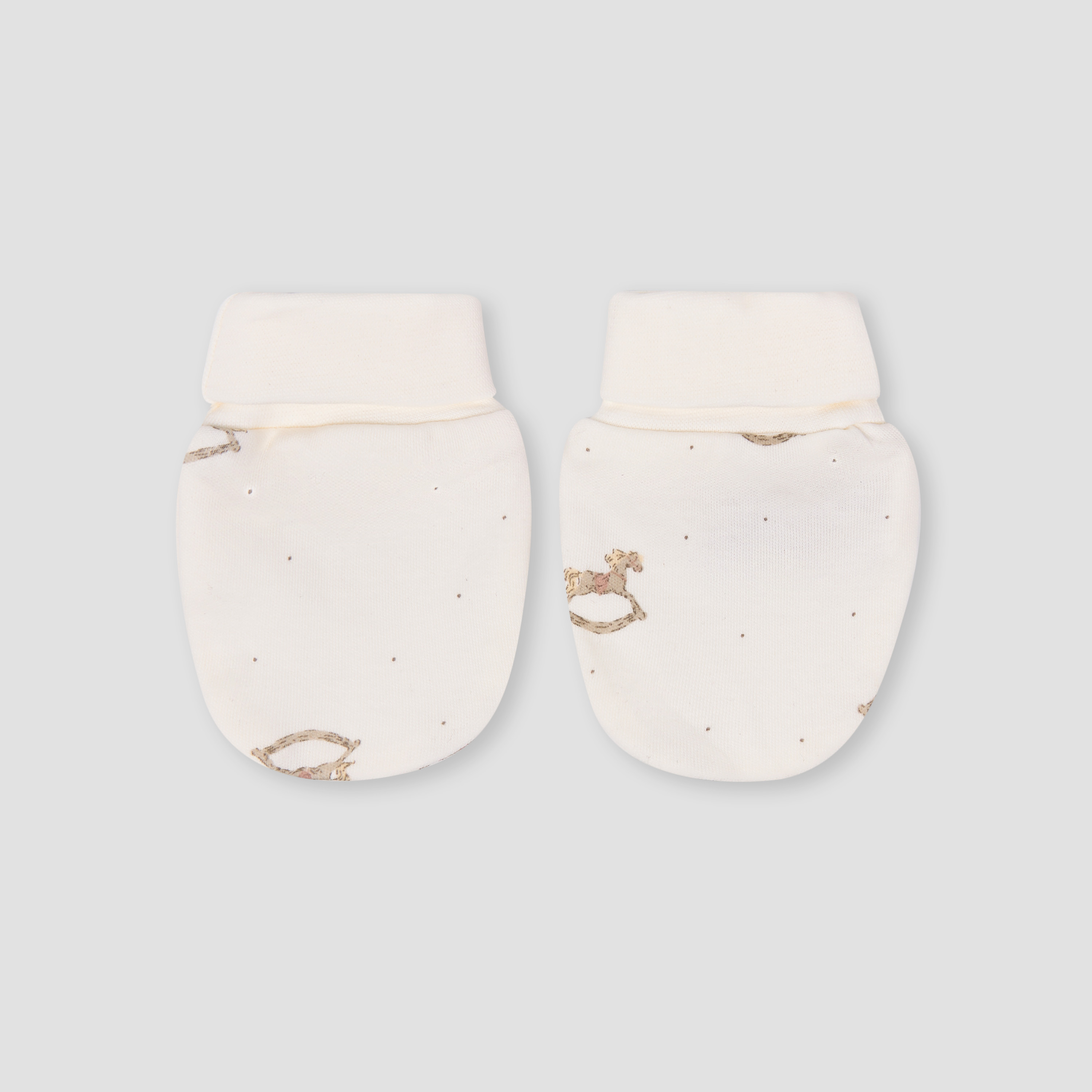 Set of 4 Giggles Mittens and Booties-baby-boys-shoes-booties-image-3