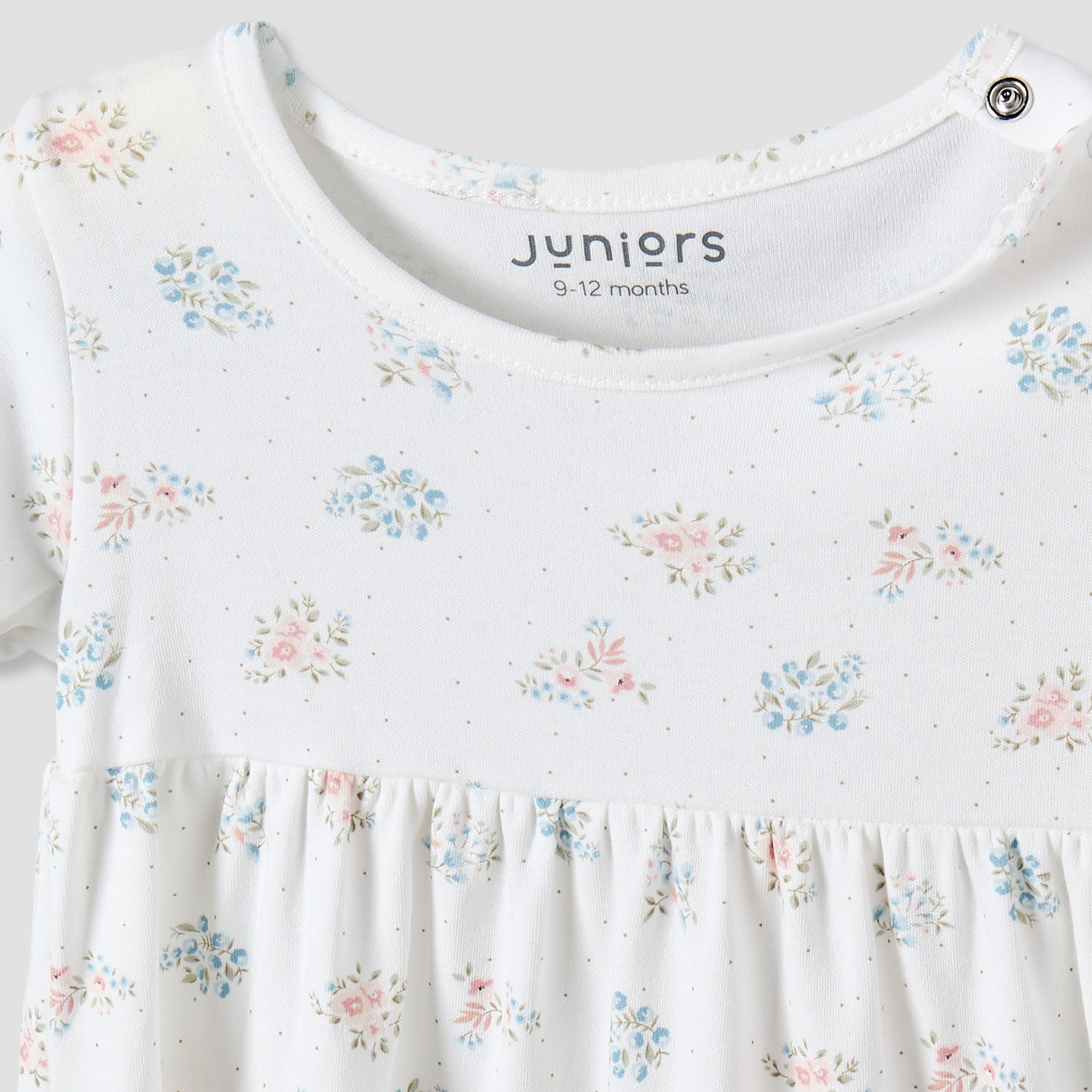 طقم فستان بطول الركبة بياقة مستديرة وأزرار إغلاق كبس من قطعتين من جونيورز-baby-girls-clothing-dressesandjumpsuits-image-5