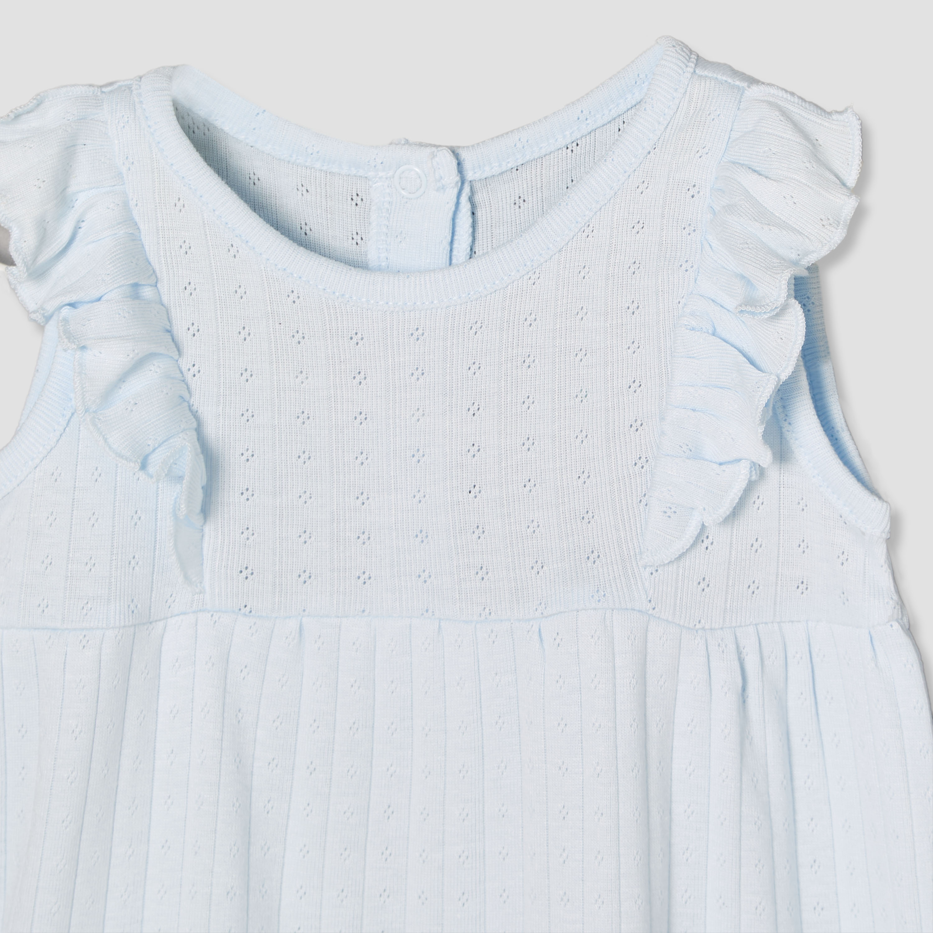 Pack of 2 Juniors Round Neck Knee Length A-line Dress with Assorted Design-baby-girls-clothing-dressesandjumpsuits-image-5