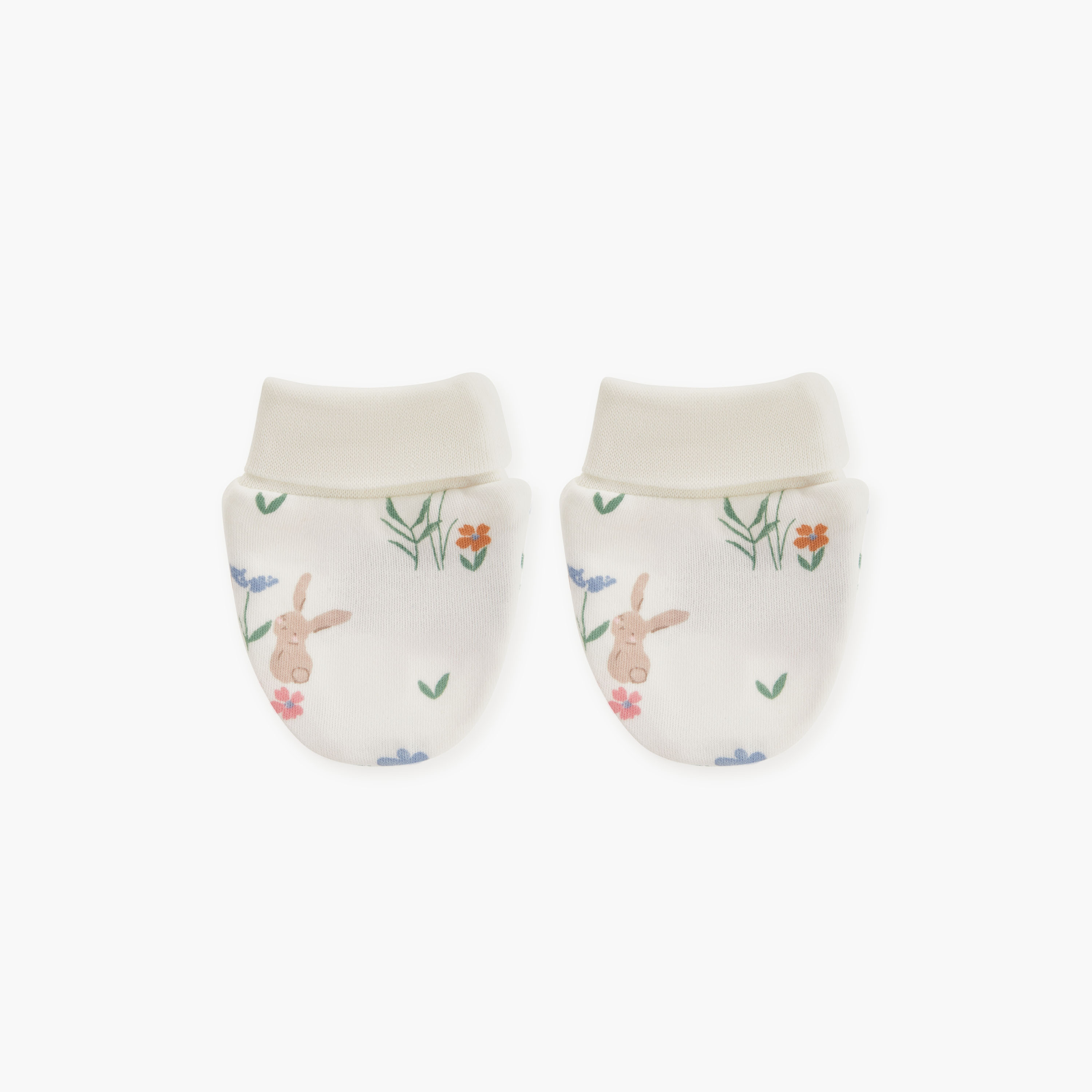 Juniors Printed Mittens - Set of 2-baby-girls-accessories-mittens-image-2
