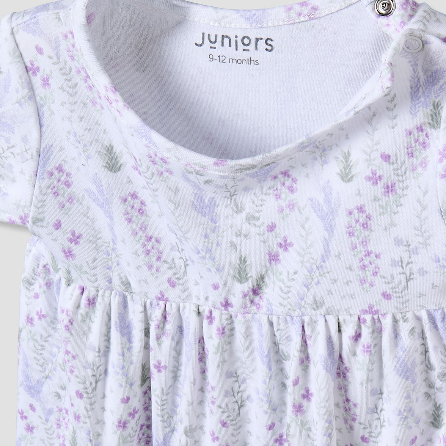 طقم فستان بطول الركبة بياقة مستديرة وأزرار إغلاق كبس من قطعتين من جونيورز-baby-girls-clothing-dressesandjumpsuits-image-5