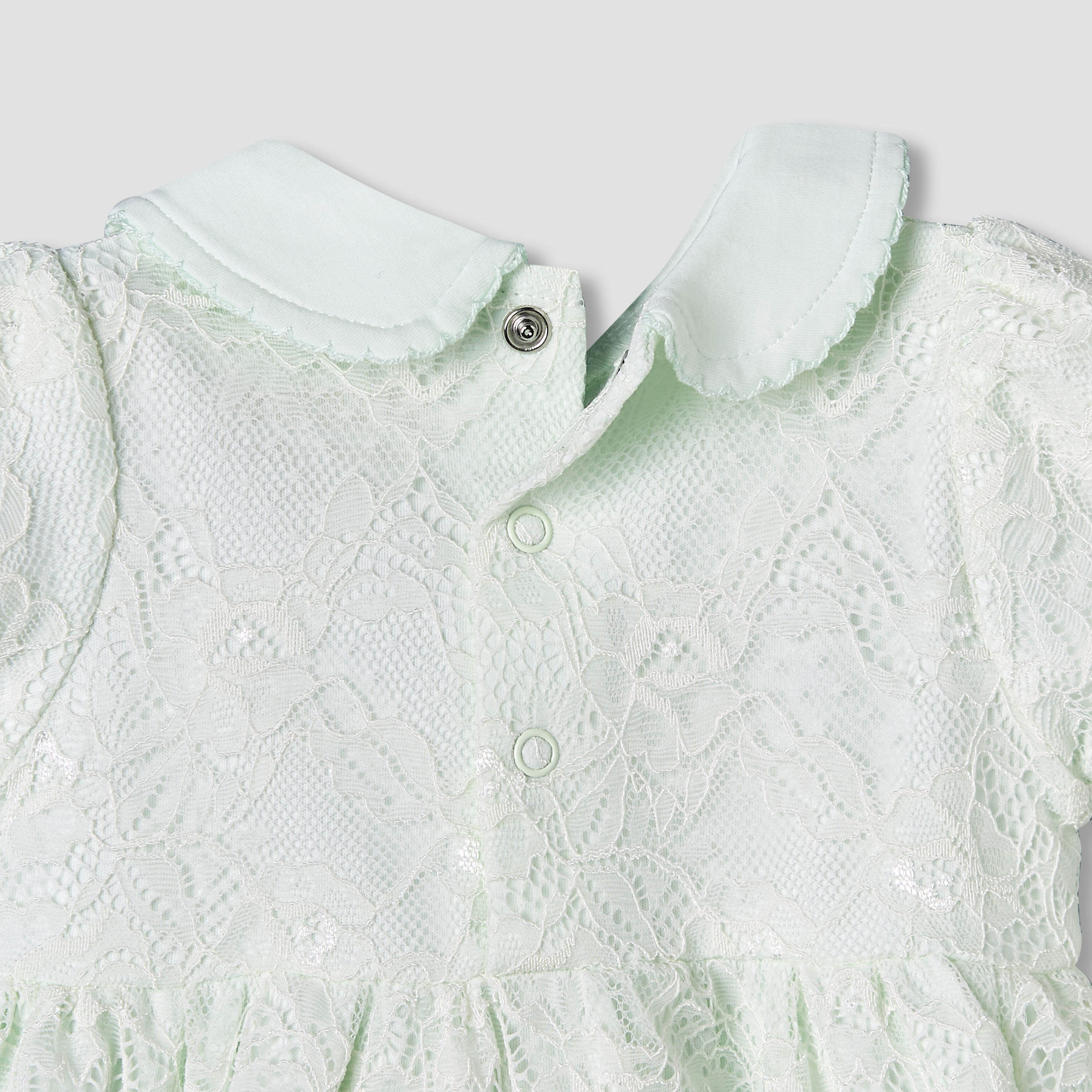 Giggles Peter Pan Collar Short Sleeves A-Line Dress with Lace Detail-baby-girls-clothing-dressesandjumpsuits-image-6