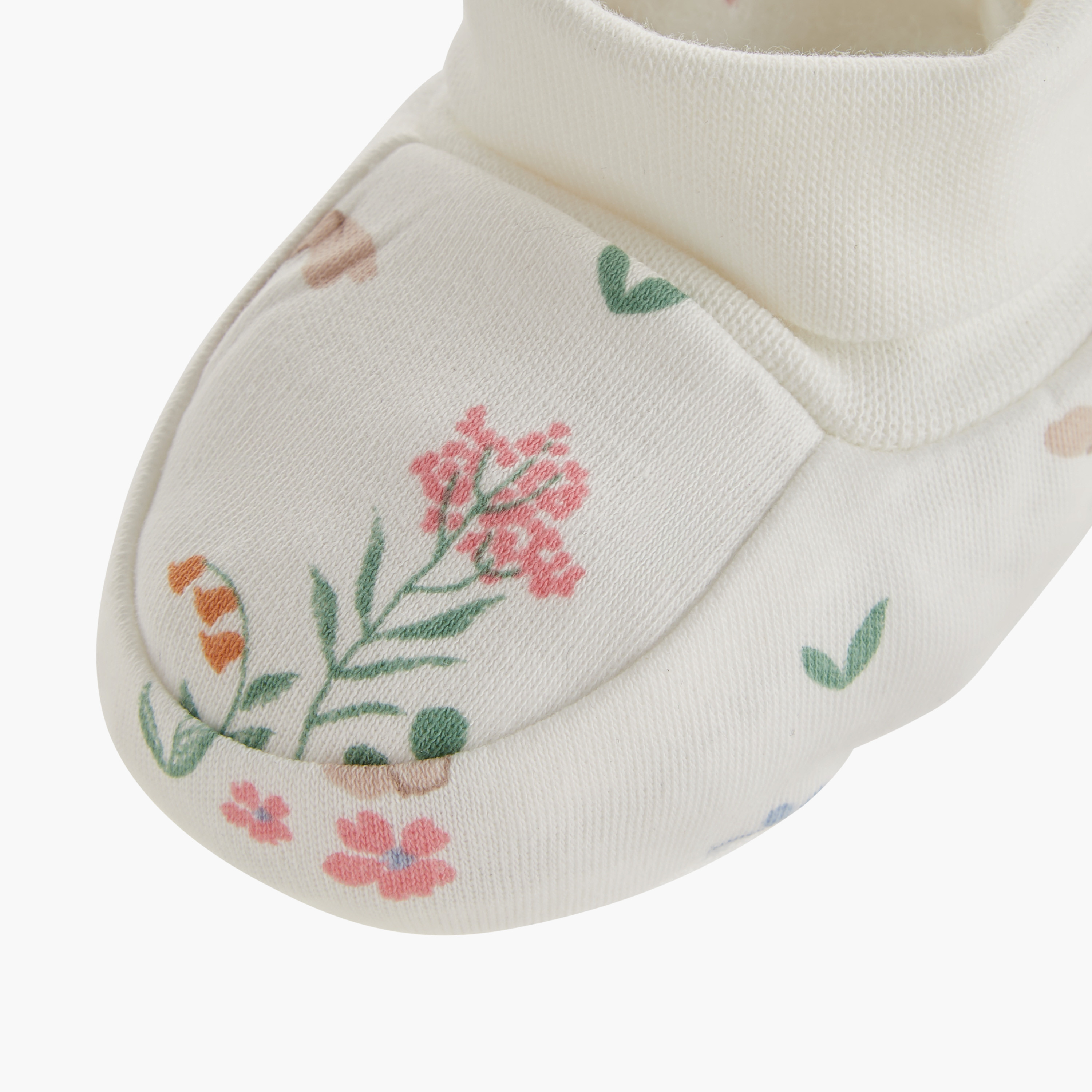 Juniors Printed Slip-On Booties - Set of 2-baby-girls-shoes-booties-image-5