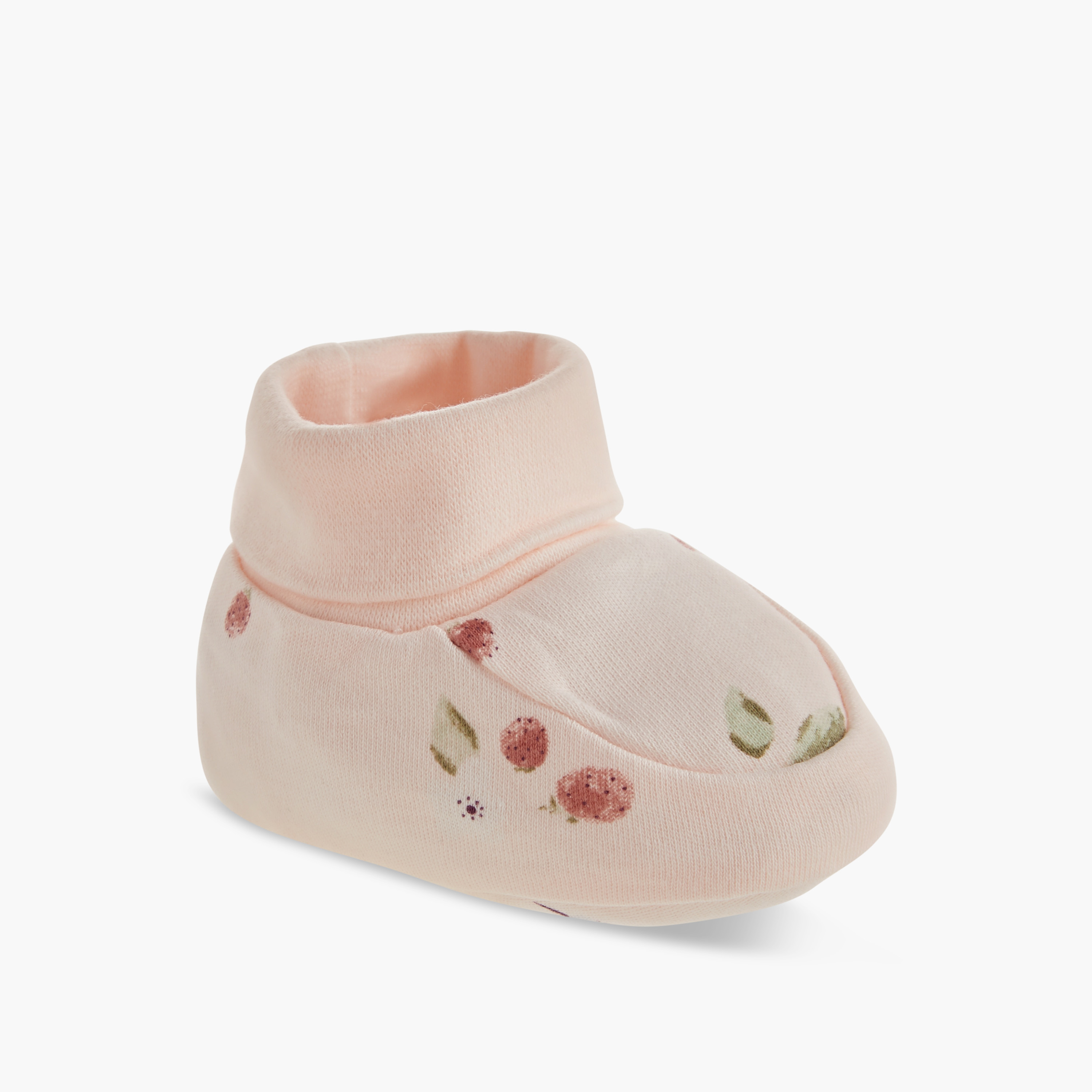 Juniors Printed Slip-On Booties - Set of 2-baby-girls-shoes-booties-image-8