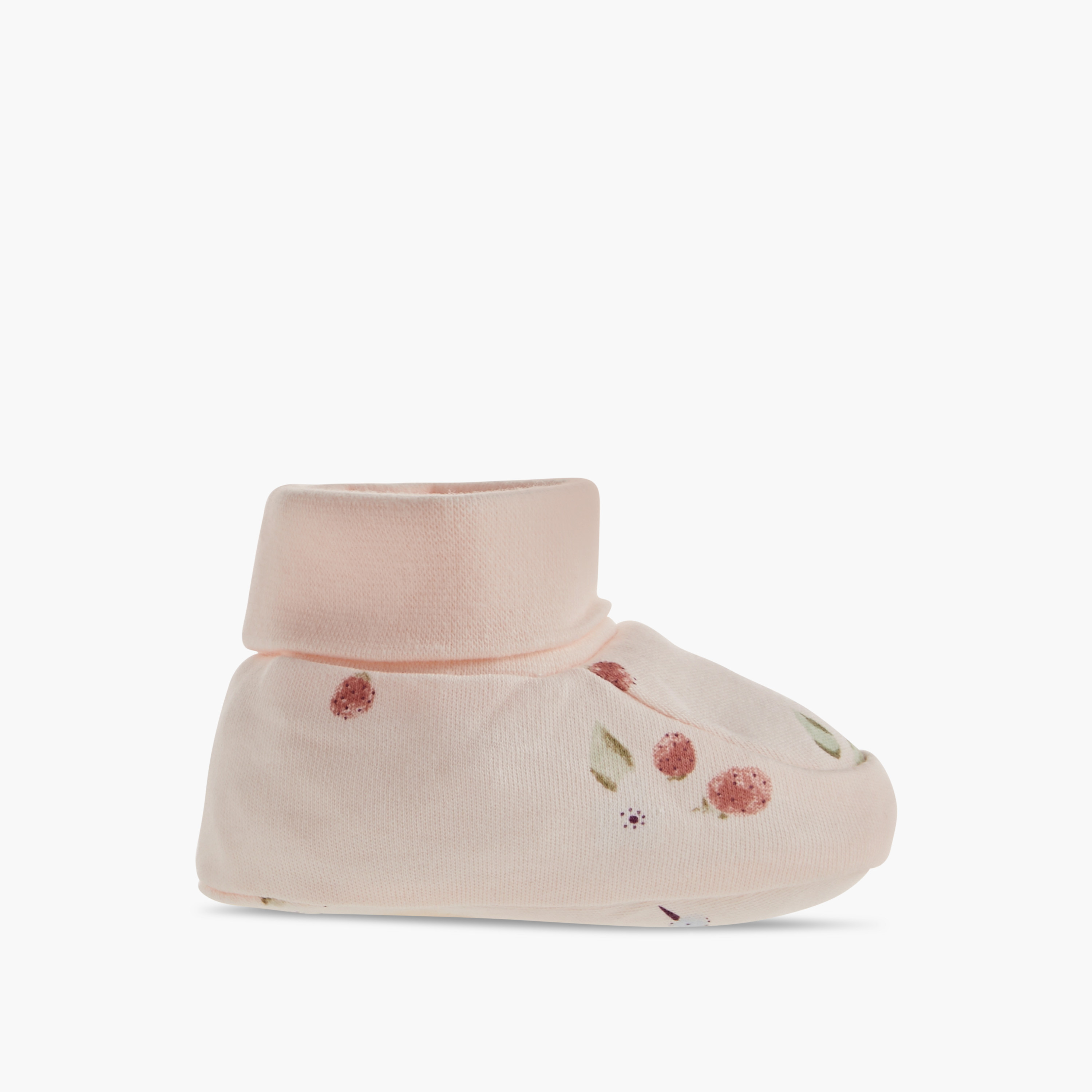 Juniors Printed Slip-On Booties - Set of 2-baby-girls-shoes-booties-image-9