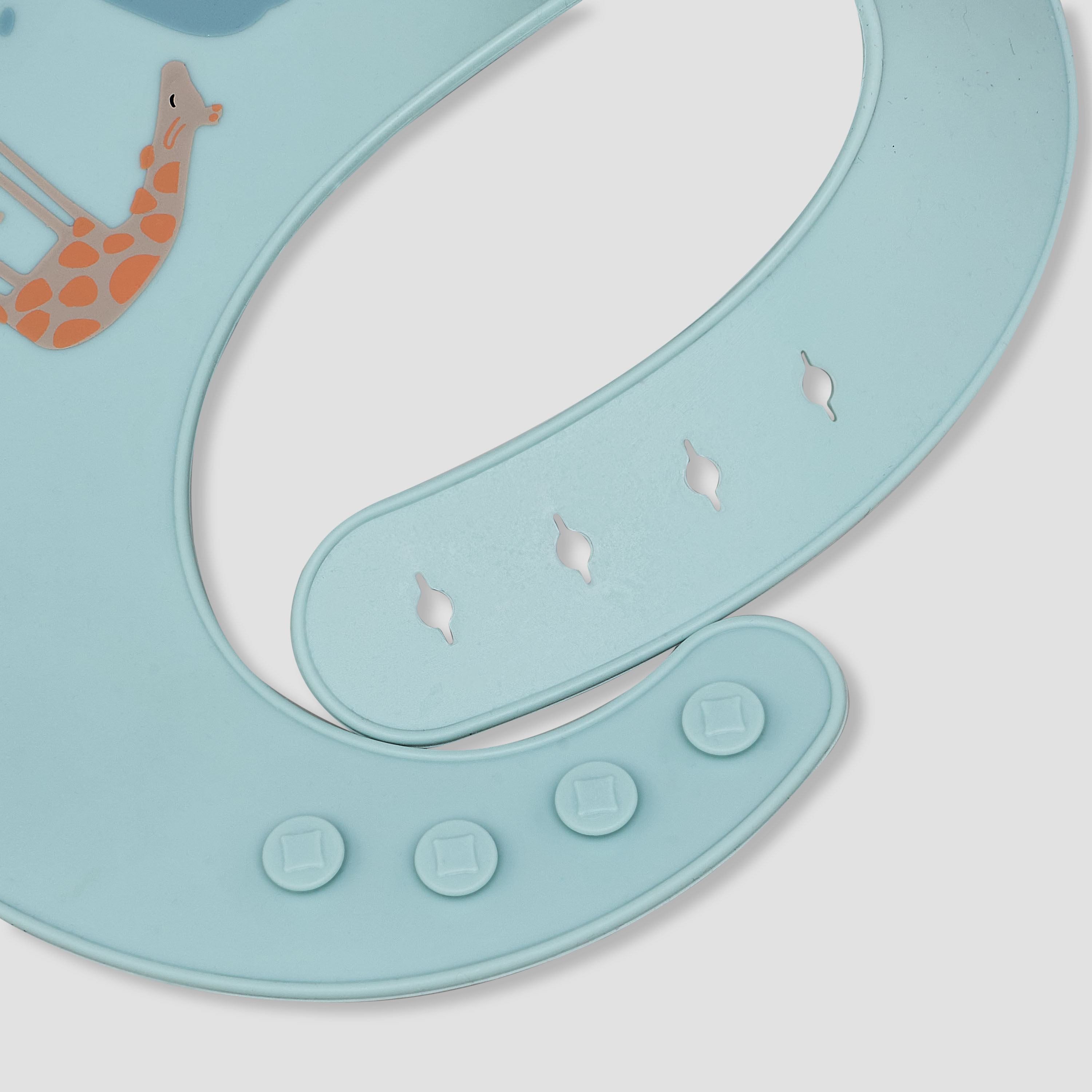 Juniors Baby Bib with Safari Print-baby-feeding-bibs-image-4