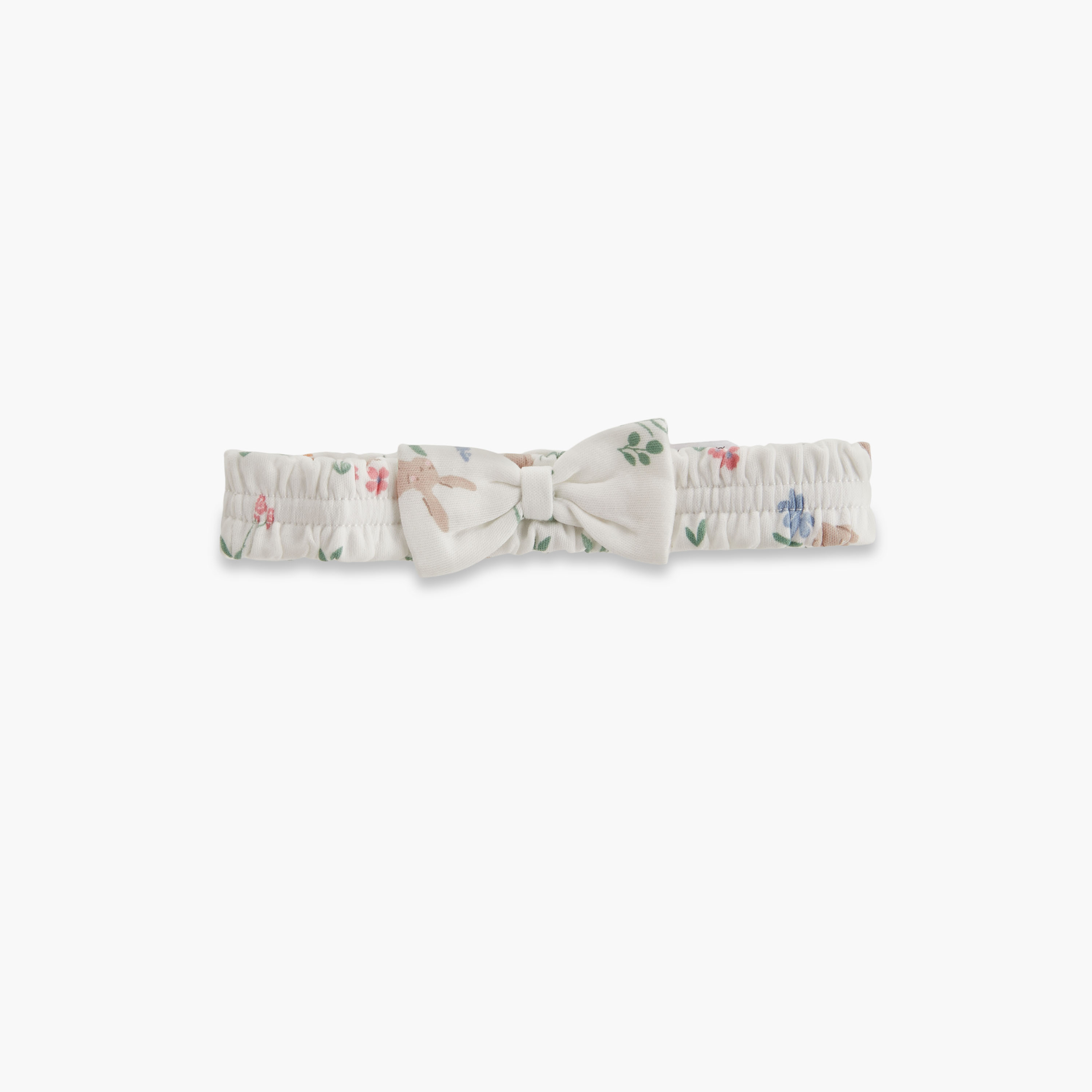 Juniors Printed Headband with Bow Detail - Set of 2-baby-girls-accessories-mittens-image-3