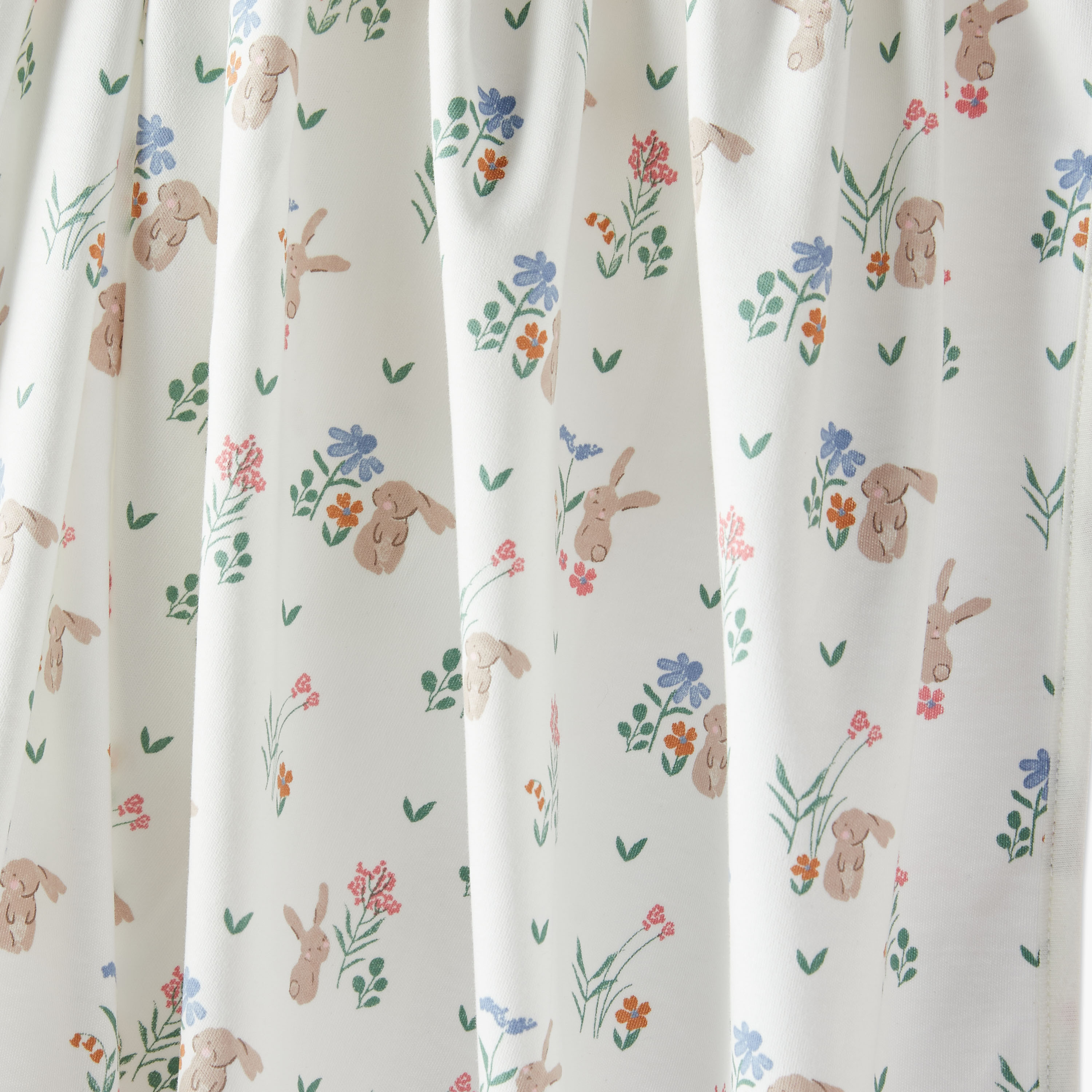Juniors Floral Print Receiving Blanket-baby-nursery-blanketsandswaddles-receivingblankets-image-4