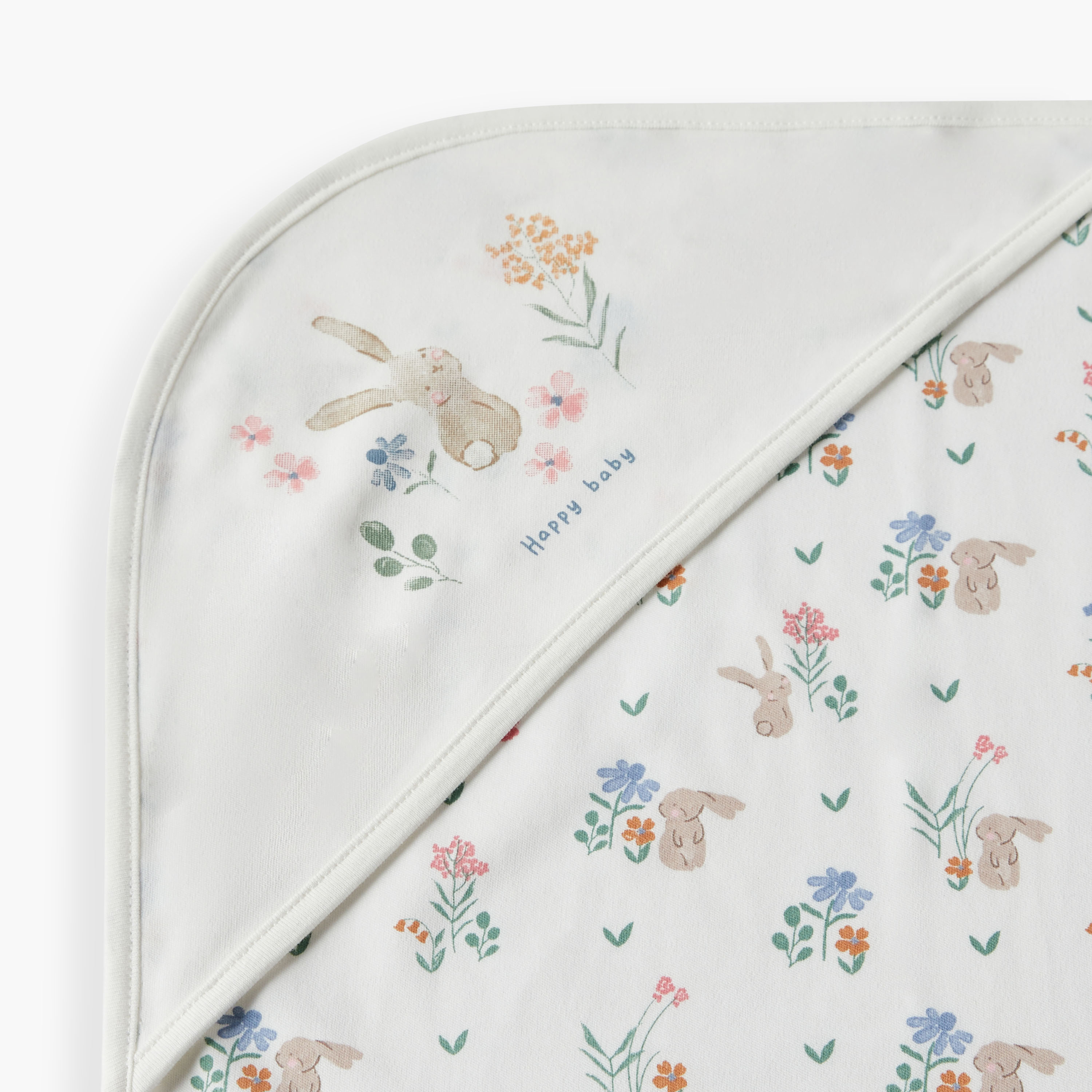 Juniors Floral Print Receiving Blanket-baby-nursery-blanketsandswaddles-receivingblankets-image-5