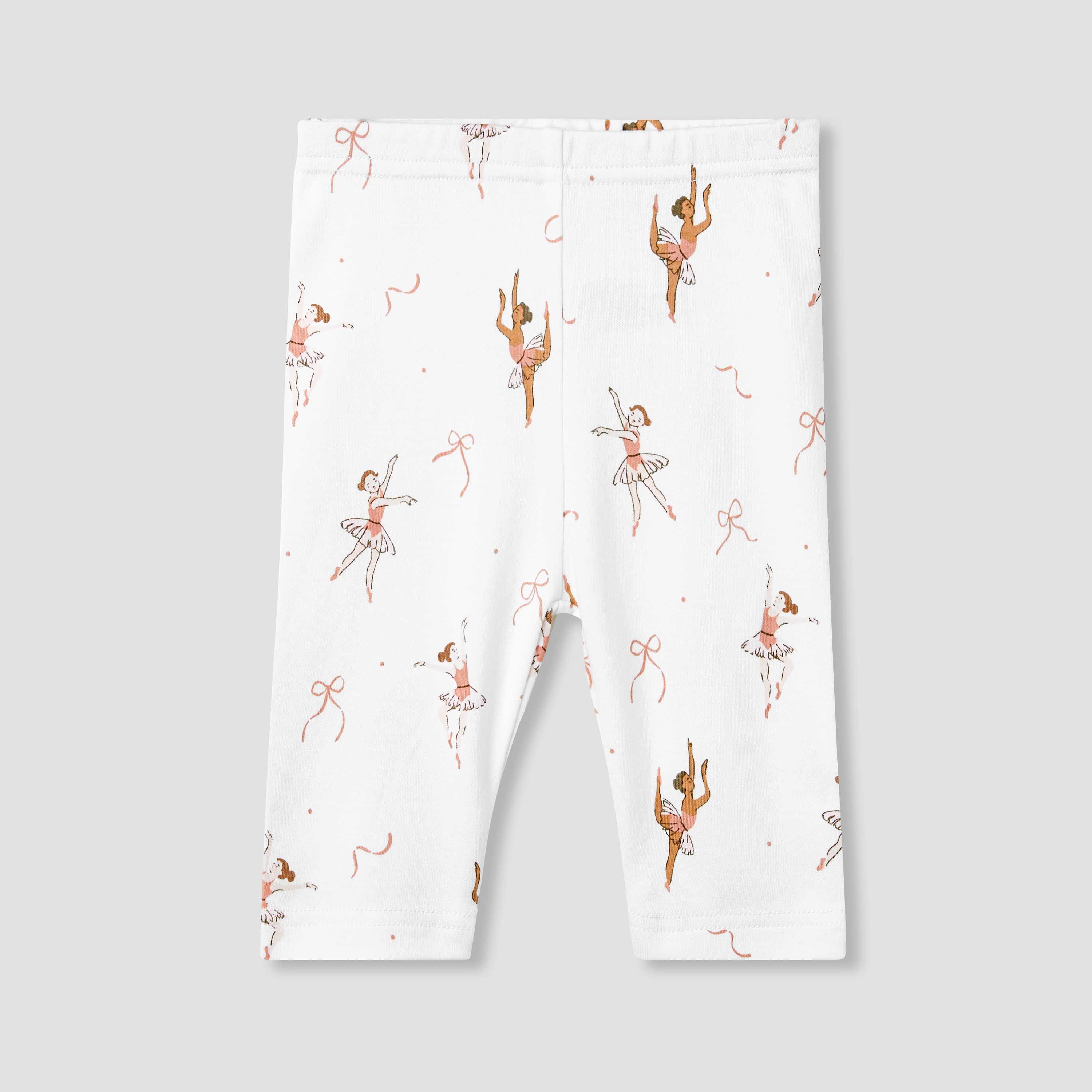 Juniors Ballerina Print Shirt and Pyjama Set-baby-girls-clothing-nightwear-pyjamasets-image-5