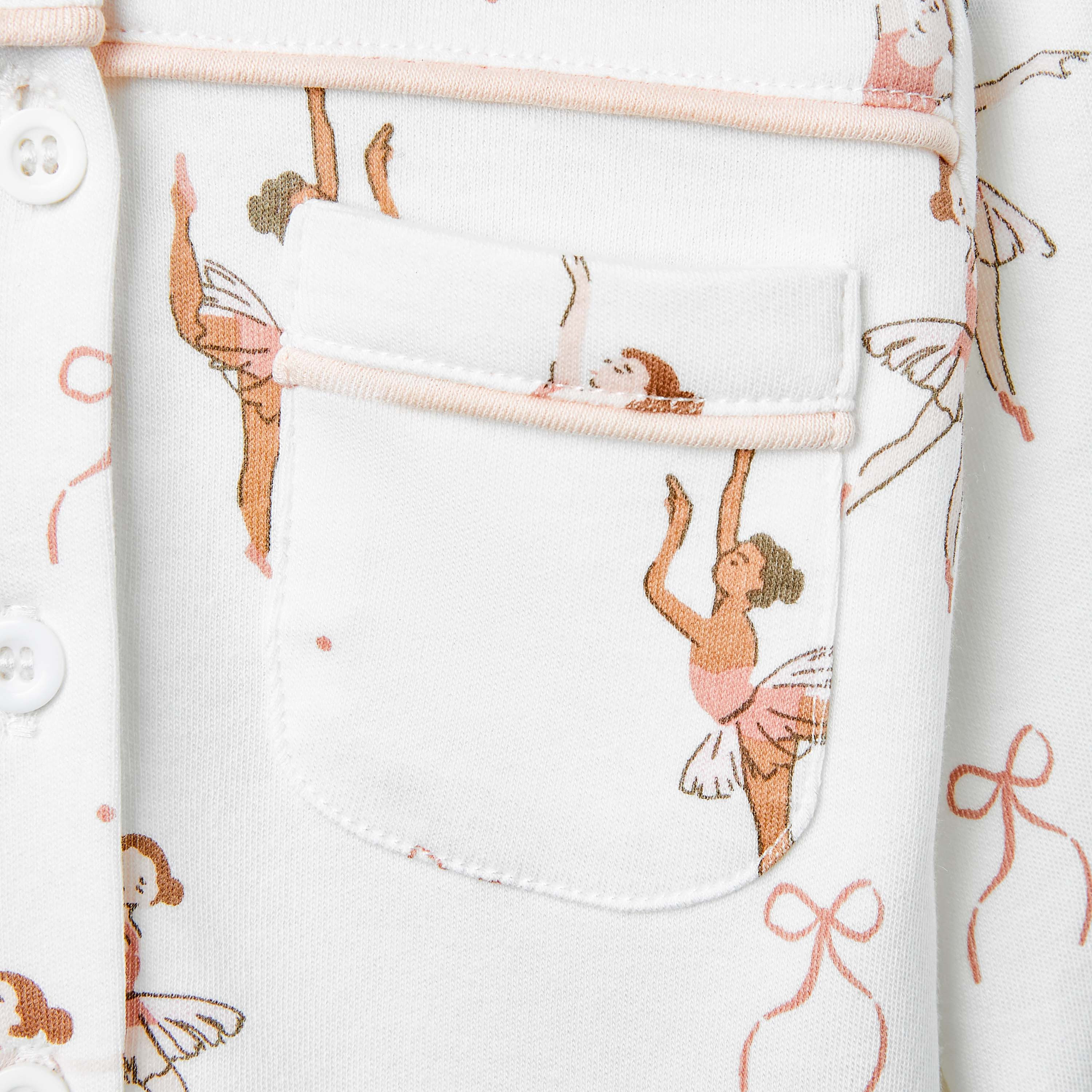 Juniors Ballerina Print Shirt and Pyjama Set-baby-girls-clothing-nightwear-pyjamasets-image-8