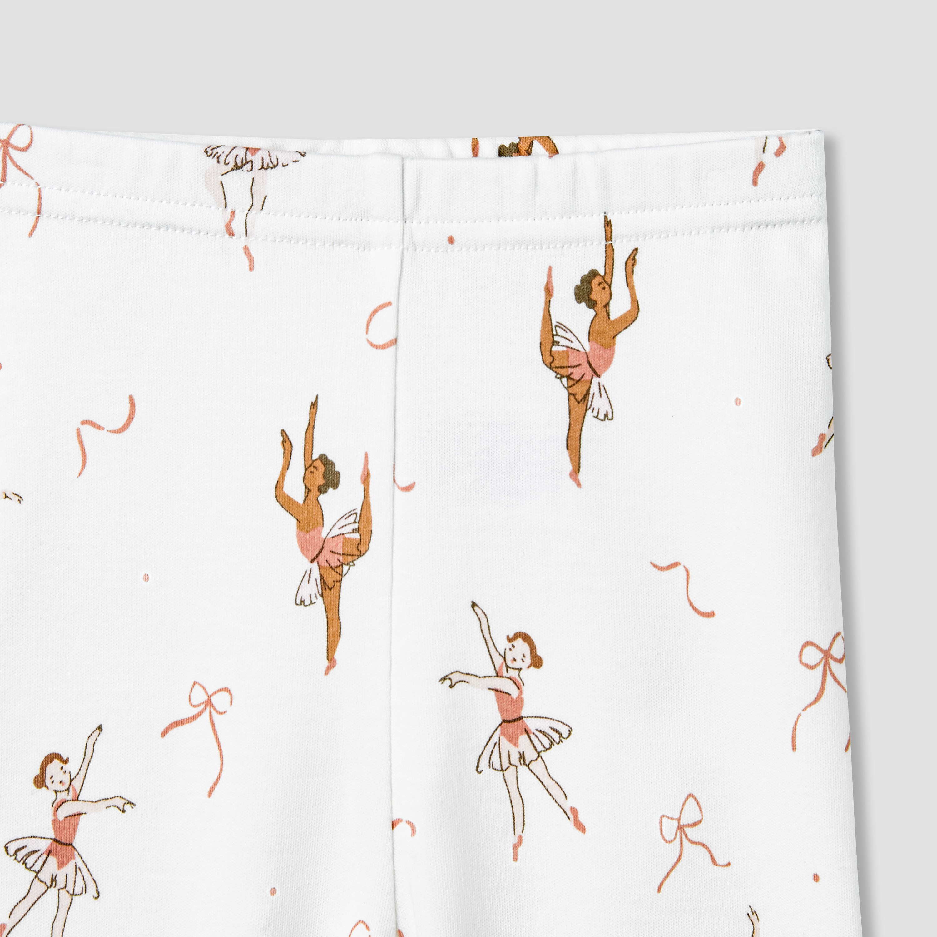 Juniors Ballerina Print Shirt and Pyjama Set-baby-girls-clothing-nightwear-pyjamasets-image-9