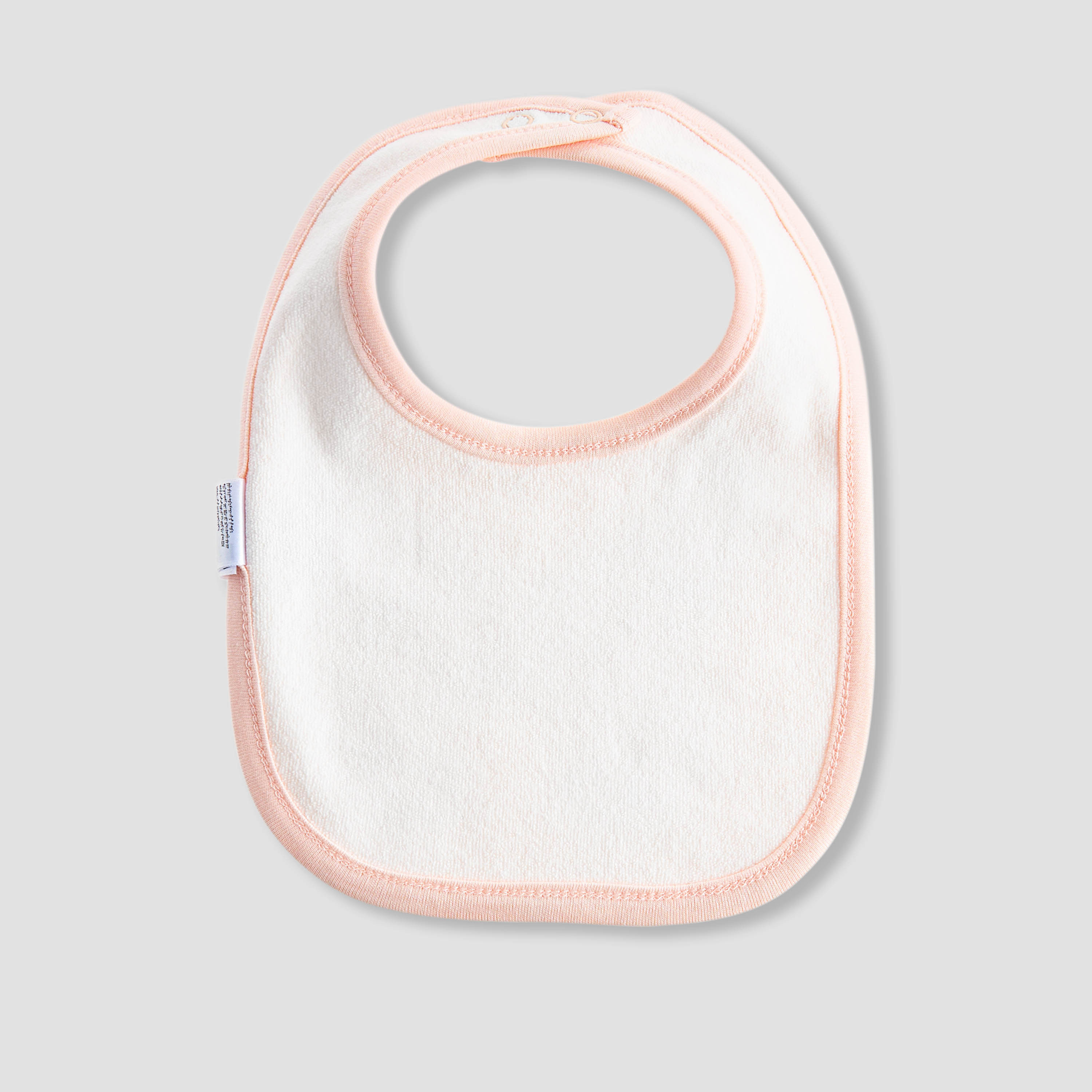 Juniors Ballerina Print Bib with Button Closure - Set of 2-baby-feeding-bibs-image-6