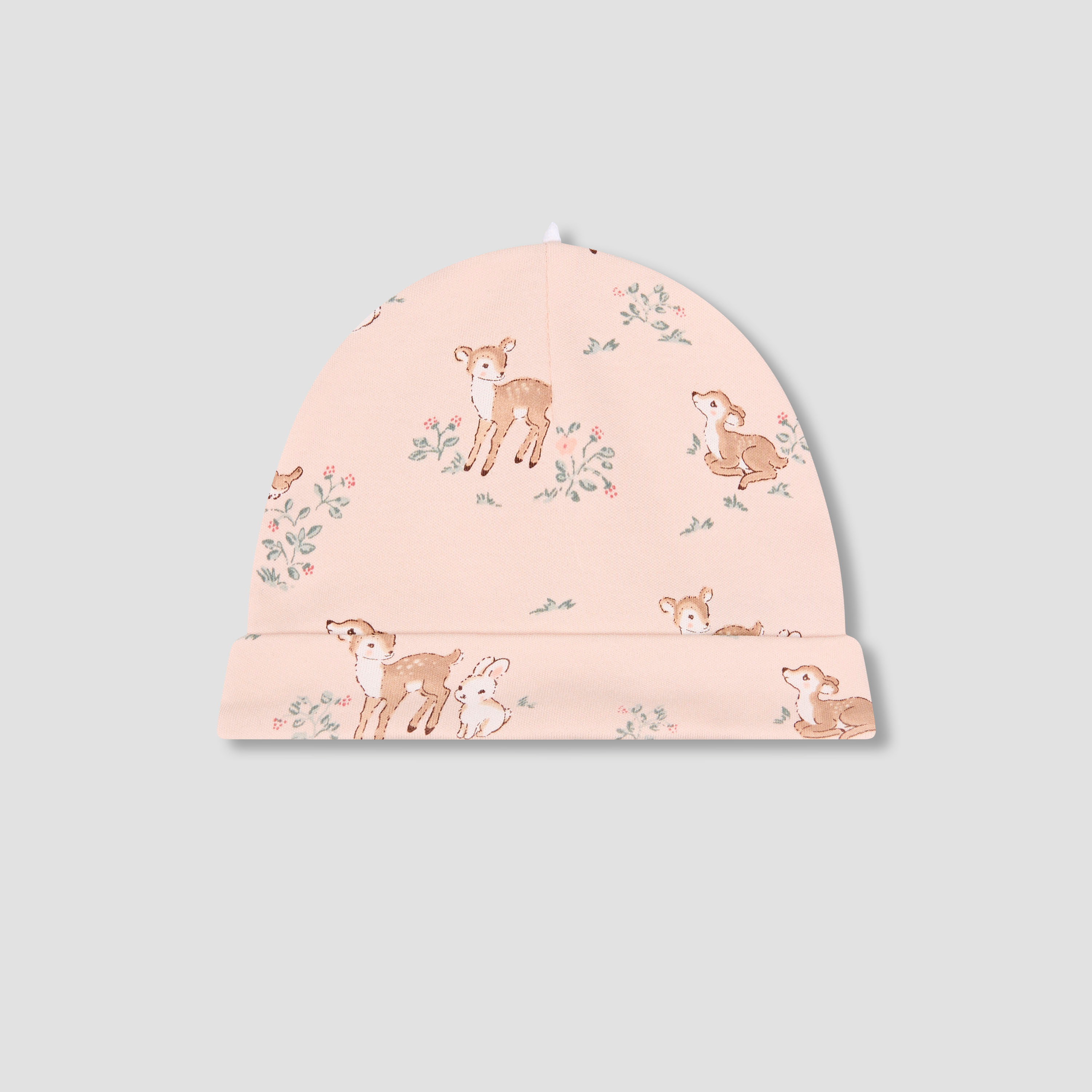Pack of 2 Juniors Cap with Floral Print-baby-girls-accessories-caps-image-3