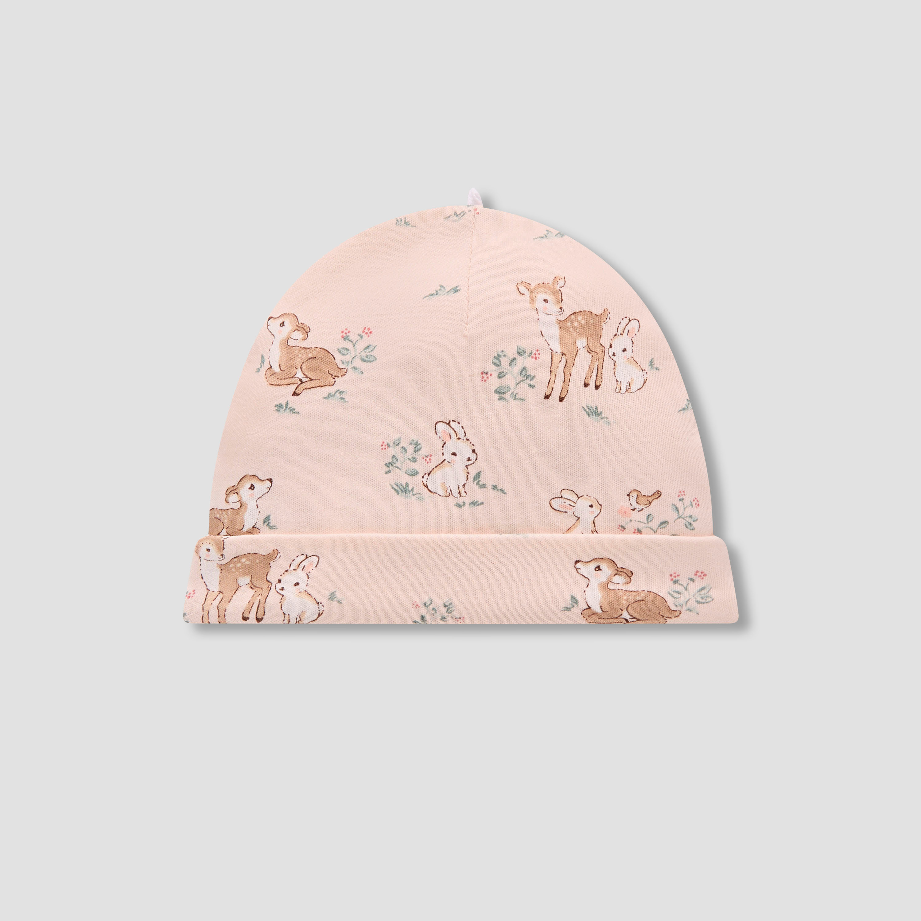 Pack of 2 Juniors Cap with Floral Print-baby-girls-accessories-caps-image-4