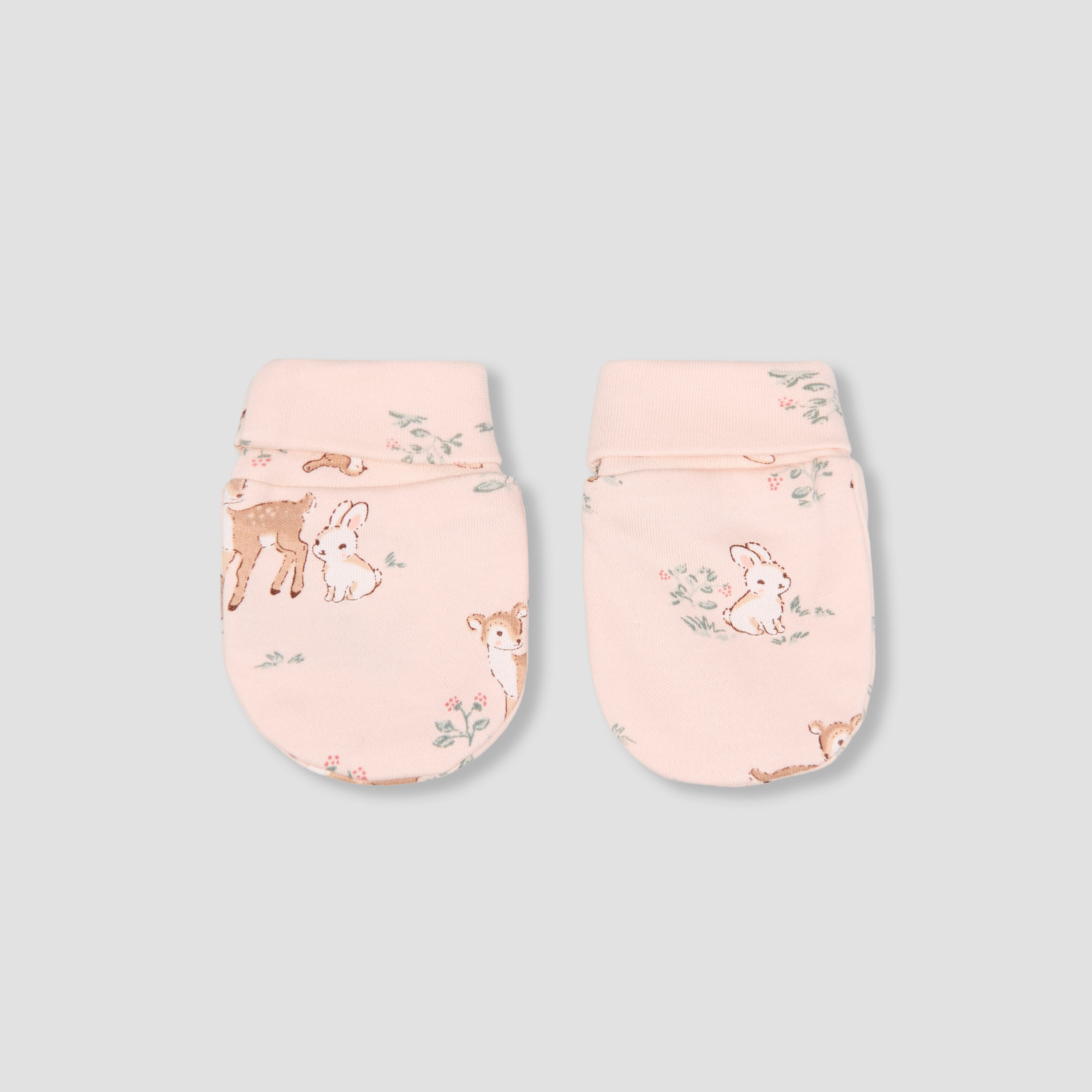 Pack of 2 Juniors Mittens with Soft Cotton, 0-36 months-baby-girls-accessories-mittens-image-2